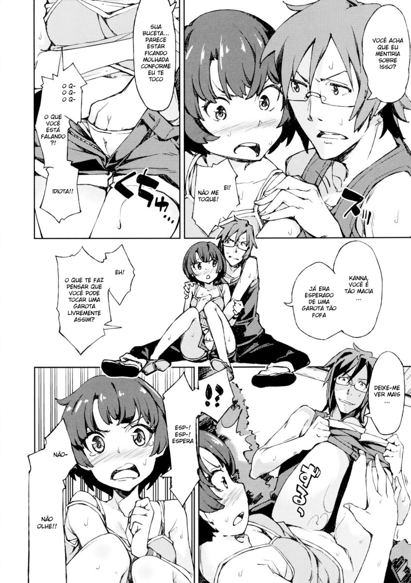 (COMIC1☆6) [Hannama (Serere)] Nanana... Nanigoto~!! (Ano Natsu de Matteru) [Portuguese-BR] [Mundo Hentai] image number 7