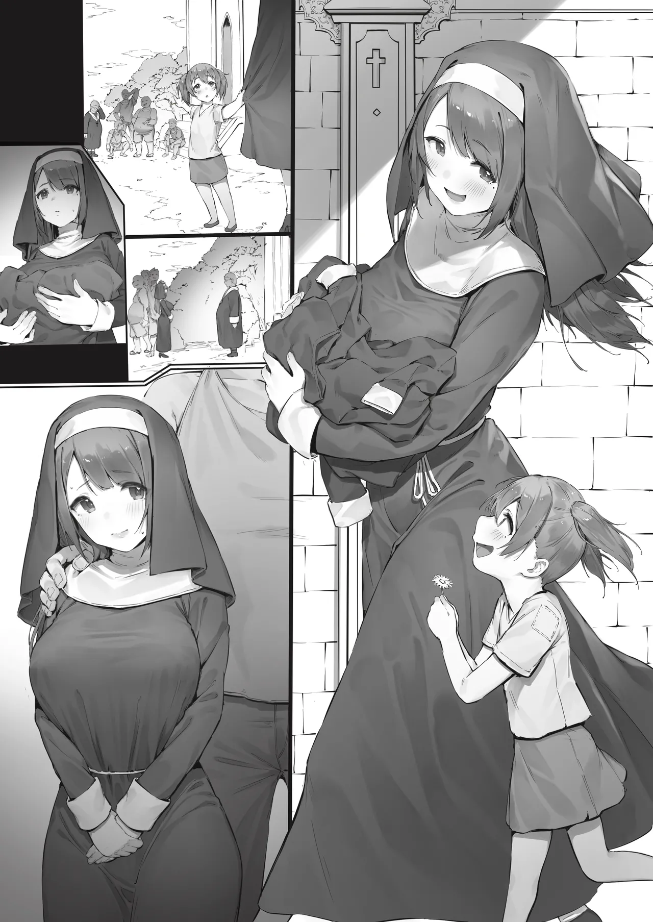 [Nigiri Usagi] Sister ga Soto ni Shigoto ni Iku Hanashi numero di immagine  7