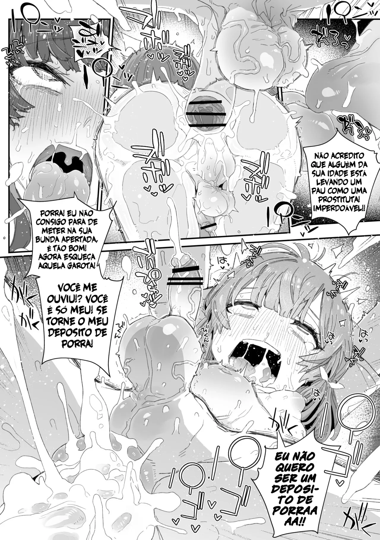 [PLATONiCA (Nyorubee)] Watashi no Fuuki o Midasun ja Nai!!! ~ Seiyoku Tsuyo Tsuyo Futanari Fuuki Iinchou ga Otokonoko de Midarechatta Sono Wake~ [Portuguese-BR] [Bocchi Tradução] 图片编号 29