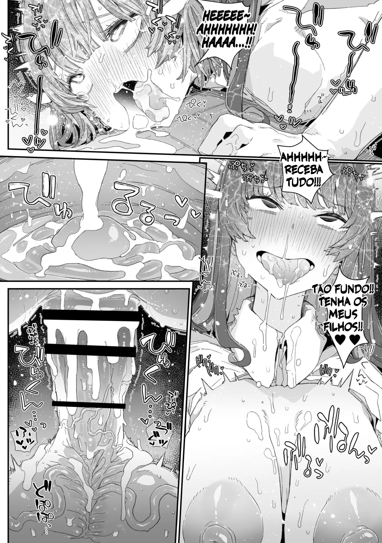 [PLATONiCA (Nyorubee)] Watashi no Fuuki o Midasun ja Nai!!! ~ Seiyoku Tsuyo Tsuyo Futanari Fuuki Iinchou ga Otokonoko de Midarechatta Sono Wake~ [Portuguese-BR] [Bocchi Tradução] 图片编号 33