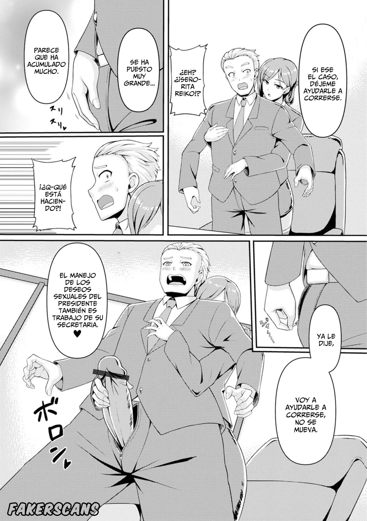 [Kawanuma Uotsuri] Hitozuma Hisho wa Cool de Sukebe | La Secretaria Casada Es Fria Y Pervertida (Web Haishin Gekkan Tonari no Kininaru Oku-san Vol. 091) [Spanish] [Fakerscans] numero di immagine  4