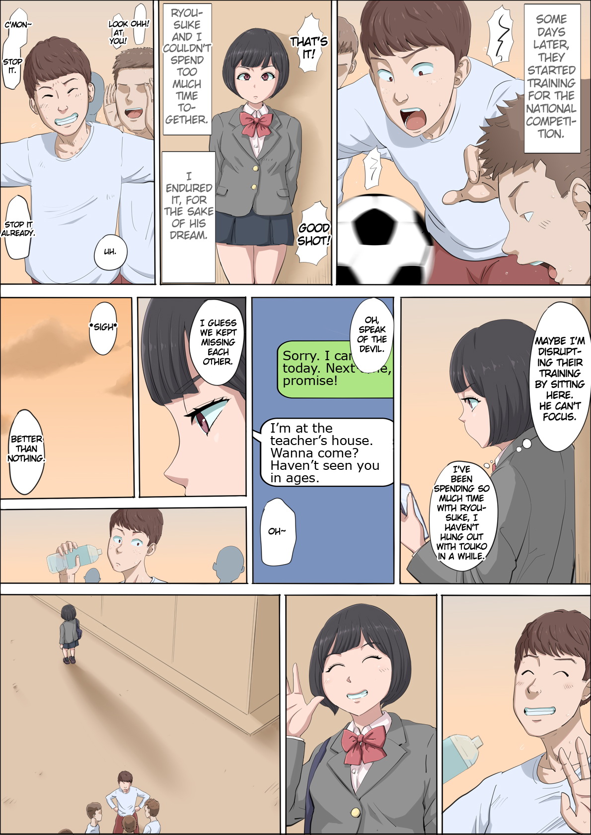 [Cotton House] Mahiru and Numata ~The Girl Who Fell into a Trap~ [English] Bildnummer 26