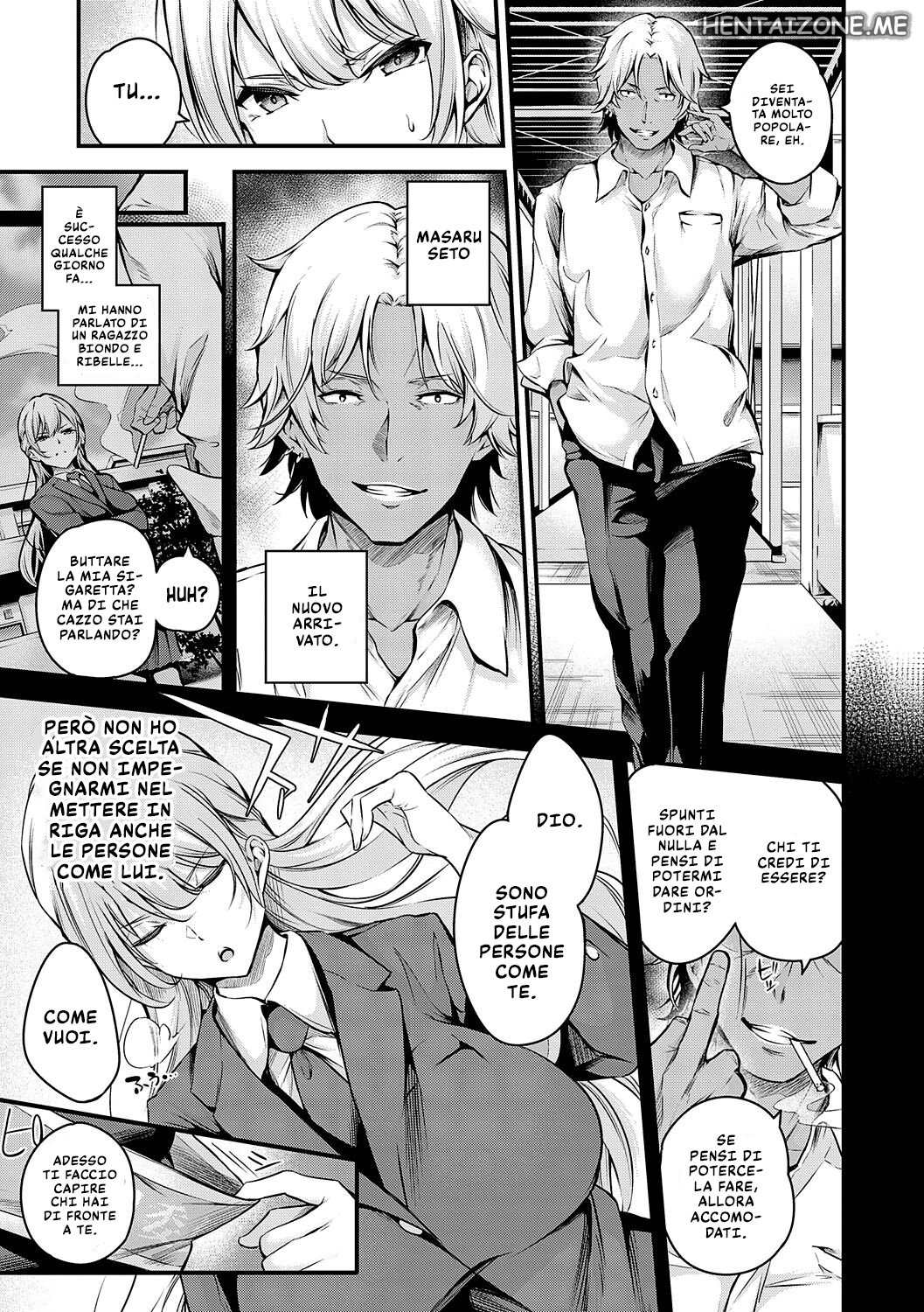 [Nasipasuta] Fuuki Iin Ichijou no Haiboku | La Sconfitta di Ichijou del Consiglio Disciplinare (Mesutoiro) [Italian] [Digital] image number 3