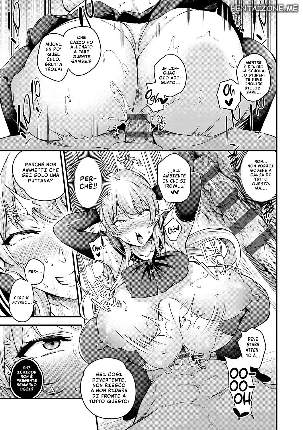 [Nasipasuta] Fuuki Iin Ichijou no Haiboku | La Sconfitta di Ichijou del Consiglio Disciplinare (Mesutoiro) [Italian] [Digital] image number 21