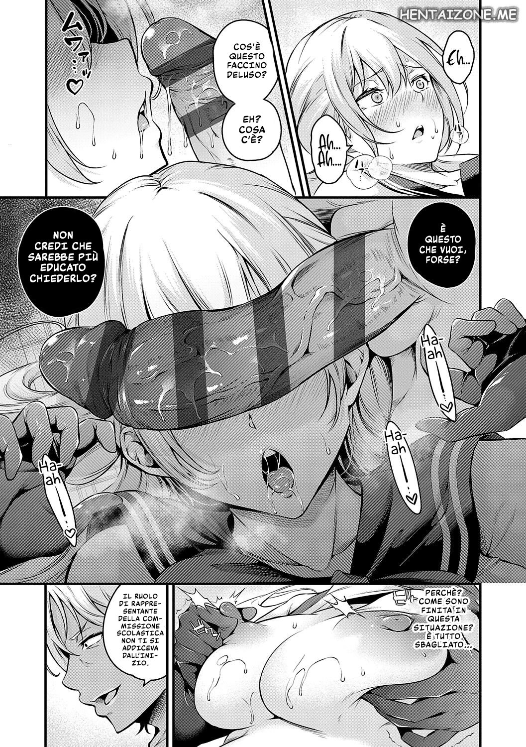 [Nasipasuta] Fuuki Iin Ichijou no Haiboku | La Sconfitta di Ichijou del Consiglio Disciplinare (Mesutoiro) [Italian] [Digital] image number 29