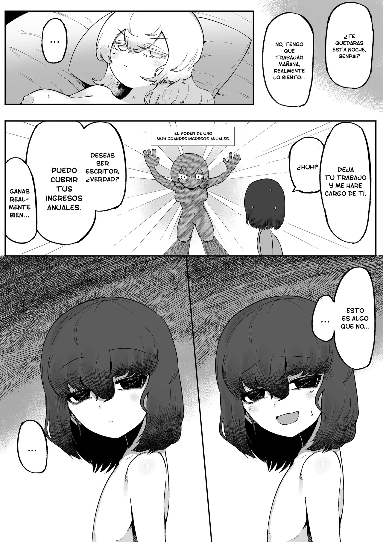 [Aimai no Wakusei (Nabatani Kinoko)] Kininaru Anoko ni Kawareteru | Ella Me Hizo Su Mascota [Spanish] [El Pato Con Sombrero] image number 44