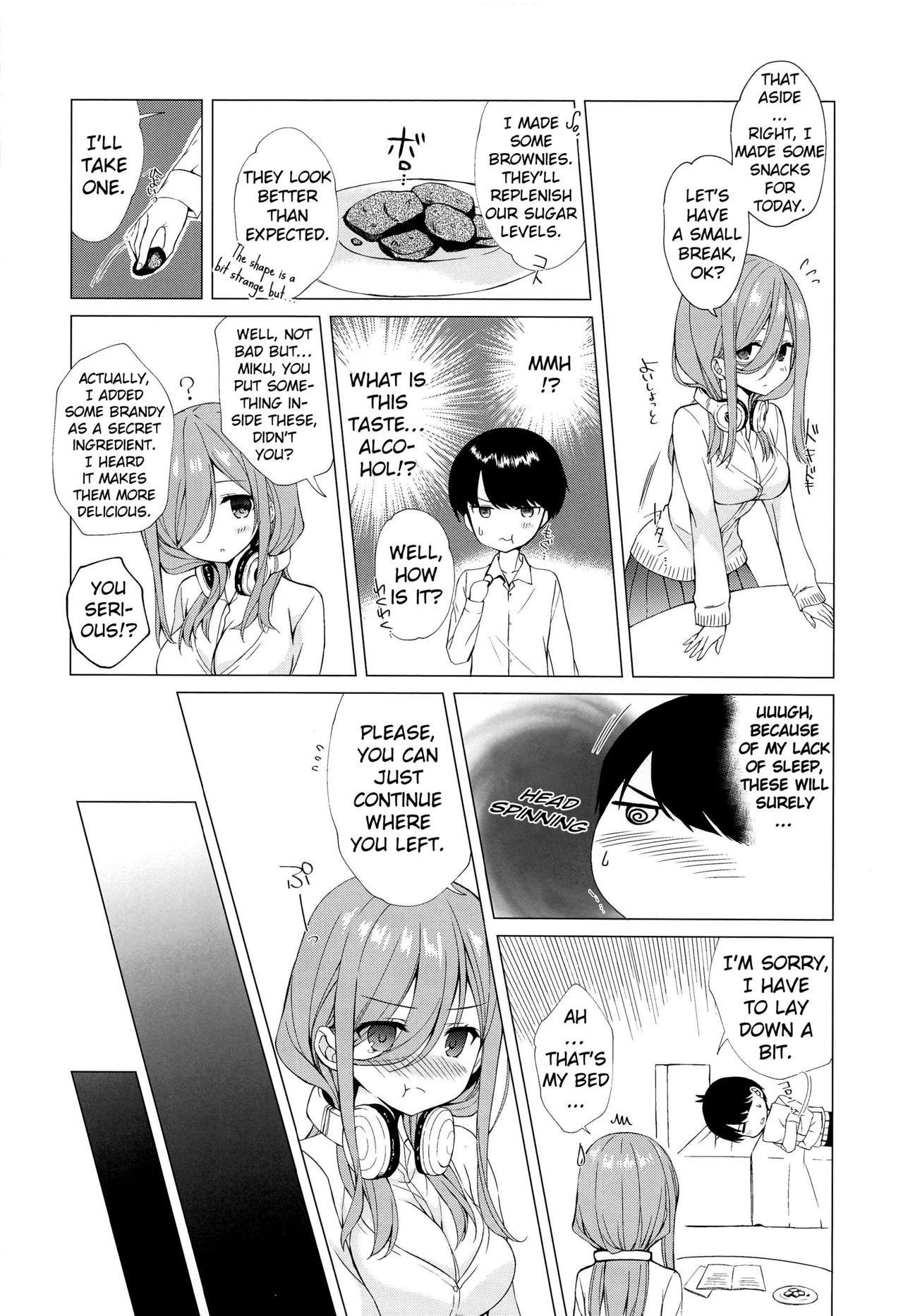 (SC2019 Autumn) [Indico lite (Mitha)] Secret Study Session (Gotoubun no Hanayome) [English] [YummyYamYami] 이미지 번호 7