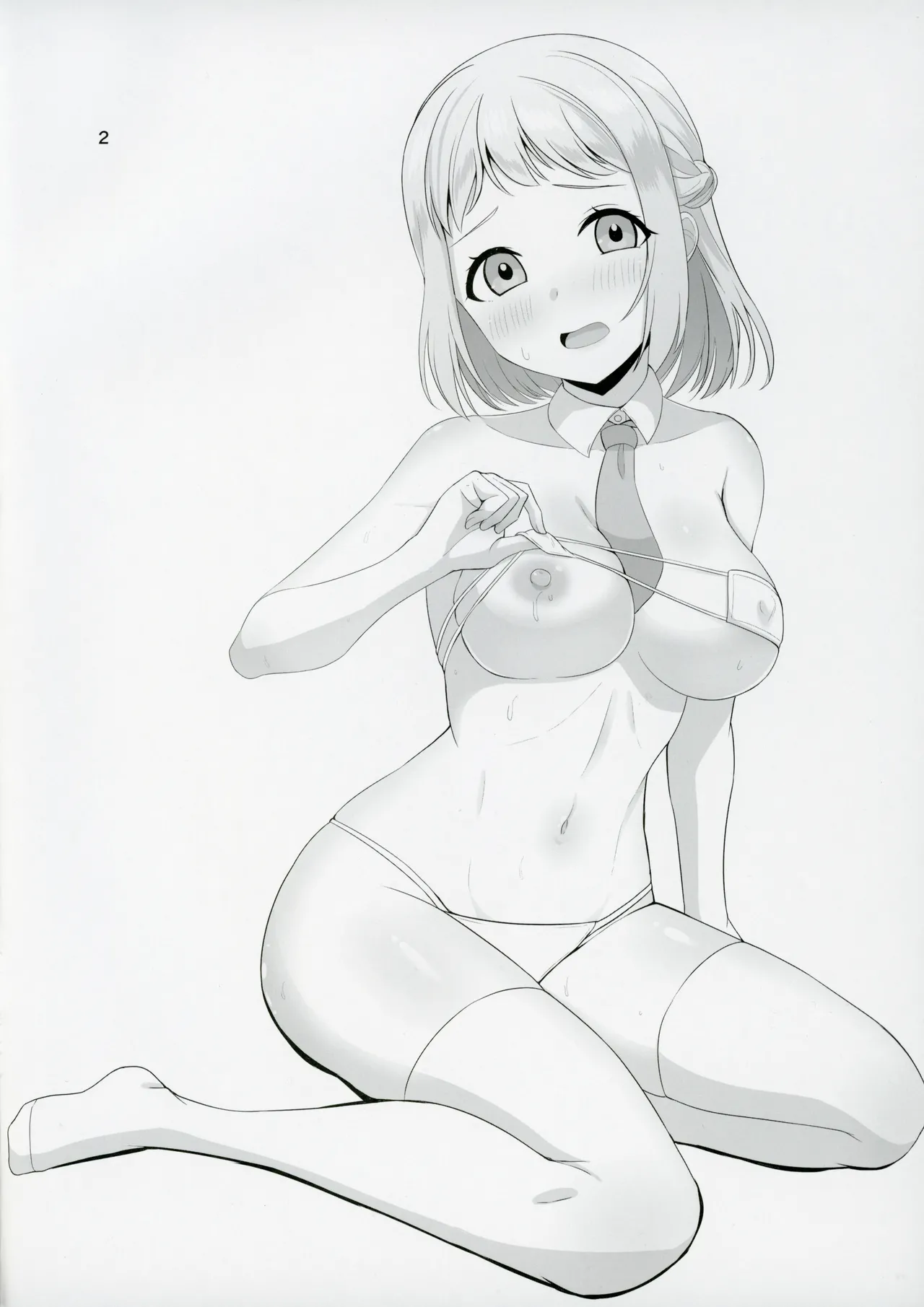 (C104) [Mikandensya (Dan)] 2024,08,12 (Gakuen IDOLM@STER) изображение № 2