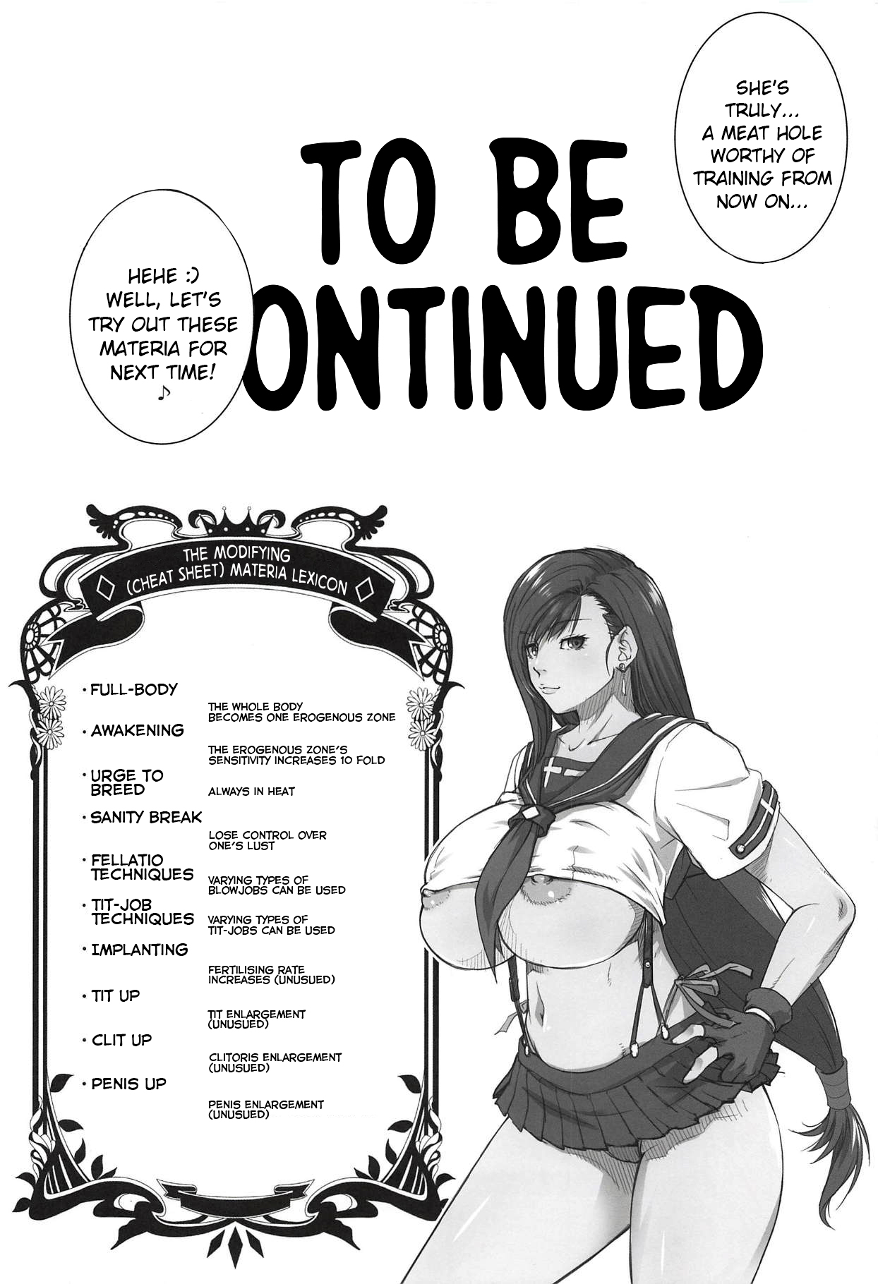 (C94) [Ruki Ruki EXISS (Fumizuki Misoka)] Boku no Kangaeta Materia | My Imagined Materia (Final Fantasy VII) [English] {Stopittarpit} 图片编号 22