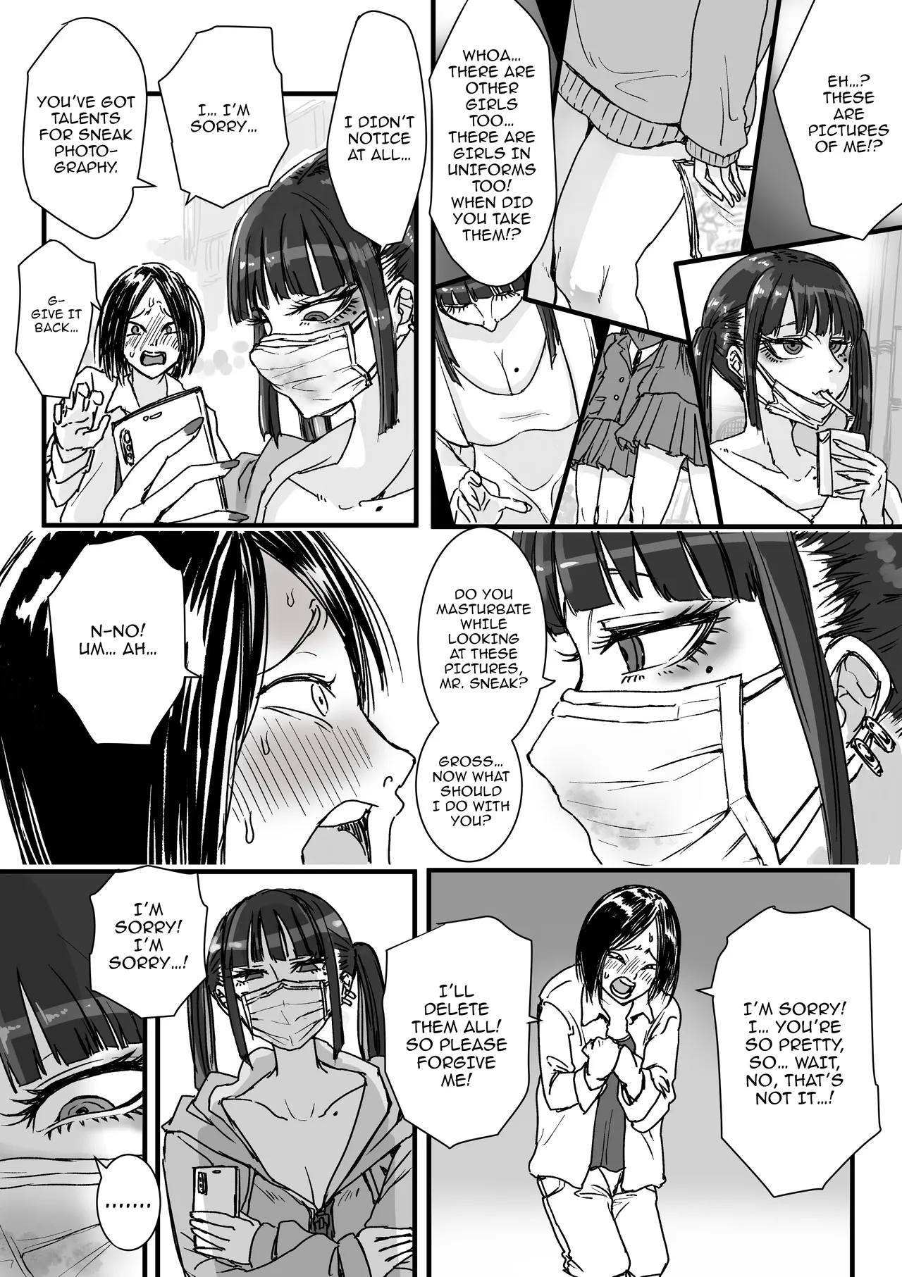[Amagyappa (Amane-san)] Toile no Jirai-chan / The Jirai Girl In The Toilet [English] {Doujins.com} imagen número 4