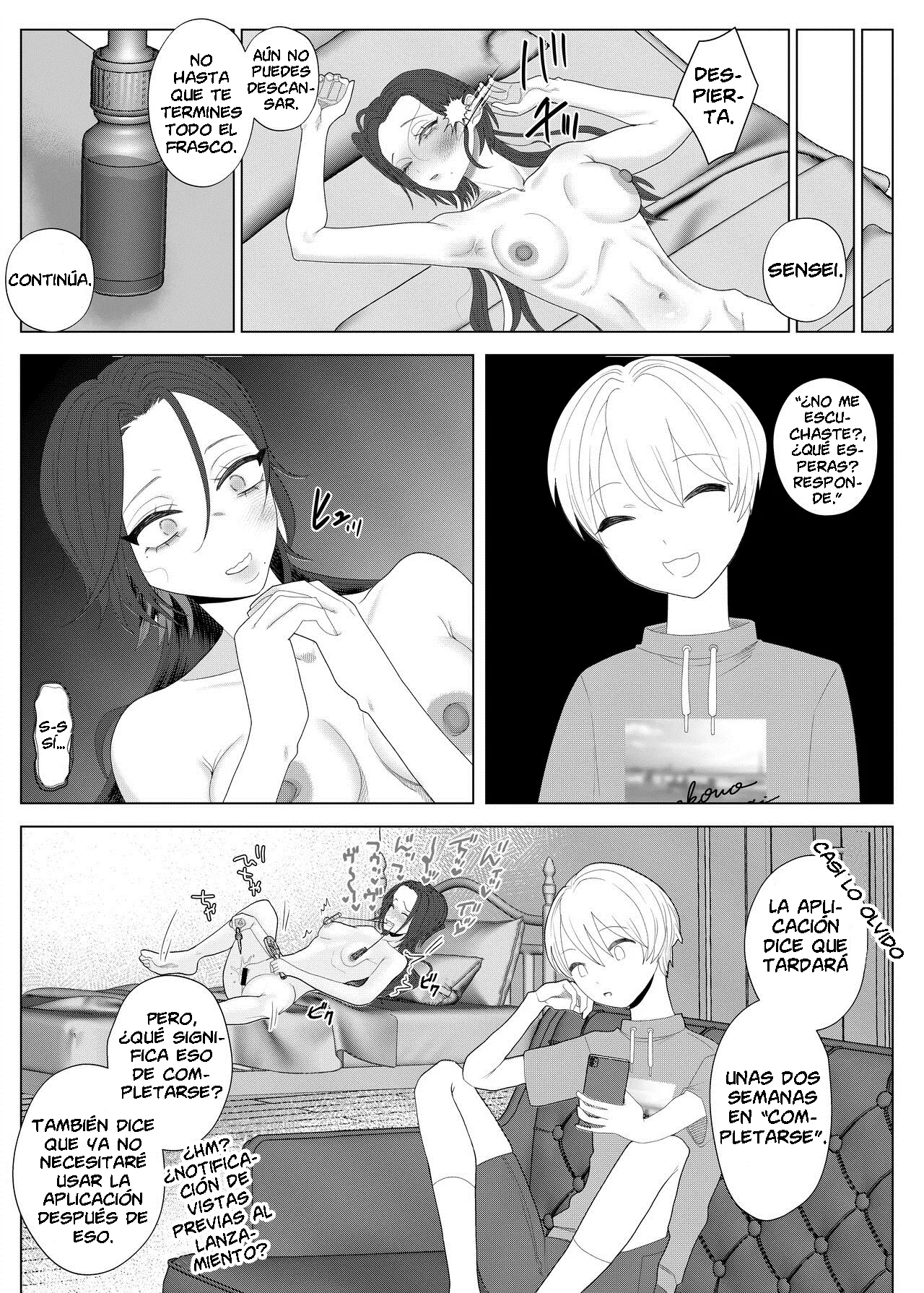 [ASK, (Serakichi.)] Entrenando a una Horrible Profesora usando una Aplicación de Hipnosis hasta Convertirla en una Esclava 이미지 번호 39