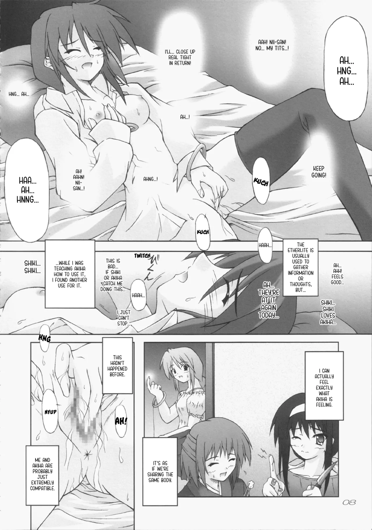(C65) [SEITOKAISHITSU (Akimoto Dai)] Tsunagatteitai | I Want to be Connected (Tsukihime) [English] [ianuela] image number 7