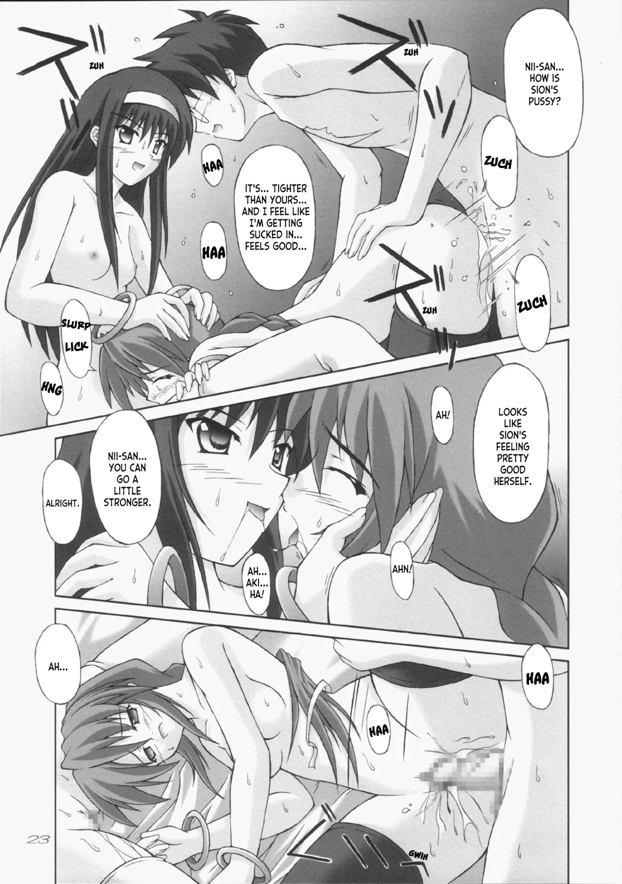(C65) [SEITOKAISHITSU (Akimoto Dai)] Tsunagatteitai | I Want to be Connected (Tsukihime) [English] [ianuela] image number 22