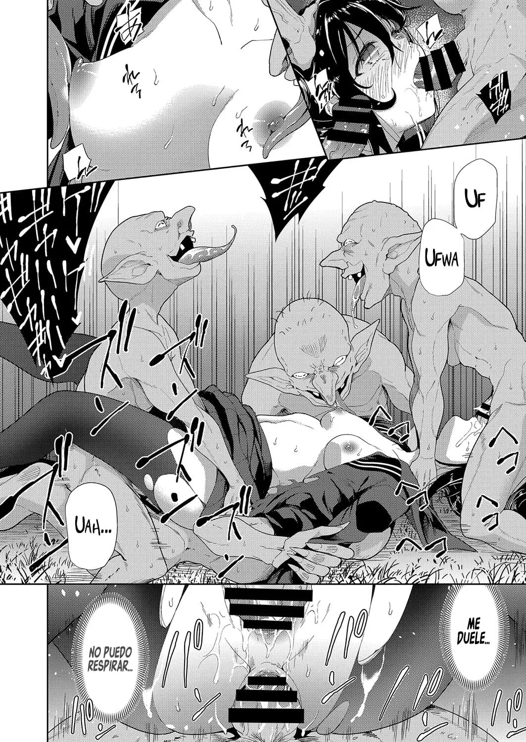 [Tetsuna] Isekai Teni! Goblin ni Haramibukuro to Shite Okasareru Hibi 1 | Siendo Violada por Duendes en un Mundo Diferente Cap. 1 [Spanish] [RobertoTH] 图片编号 20