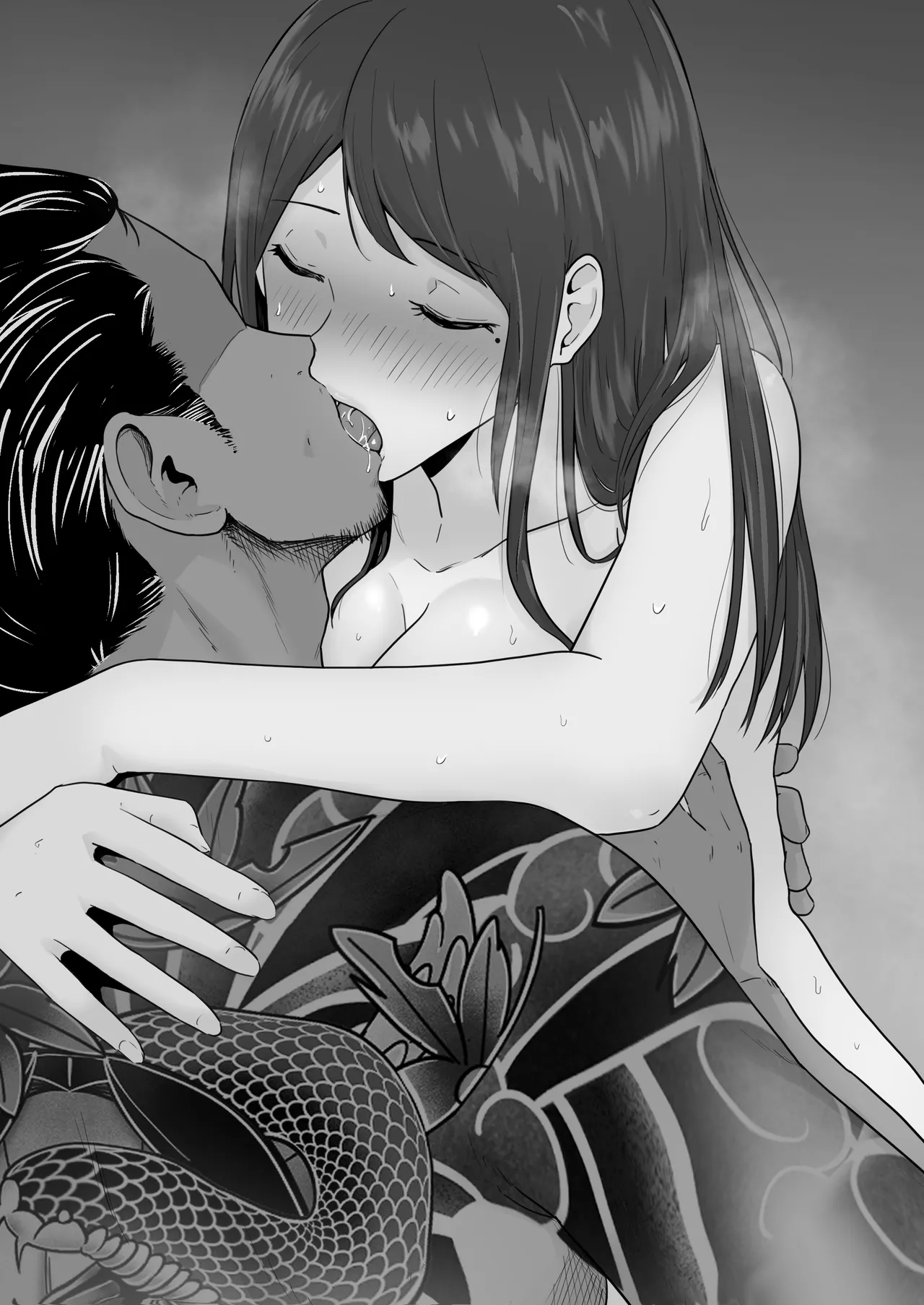 [Watson-dou] Houkai Kazoku -Hahaoya ga Yakuza to no Sex ni Hamatta Hanashi- | 破碎家庭 —一位母亲沉沦于和黑社会的性爱之中— [Chinese] [爱撕鸡膜汉化] изображение № 40