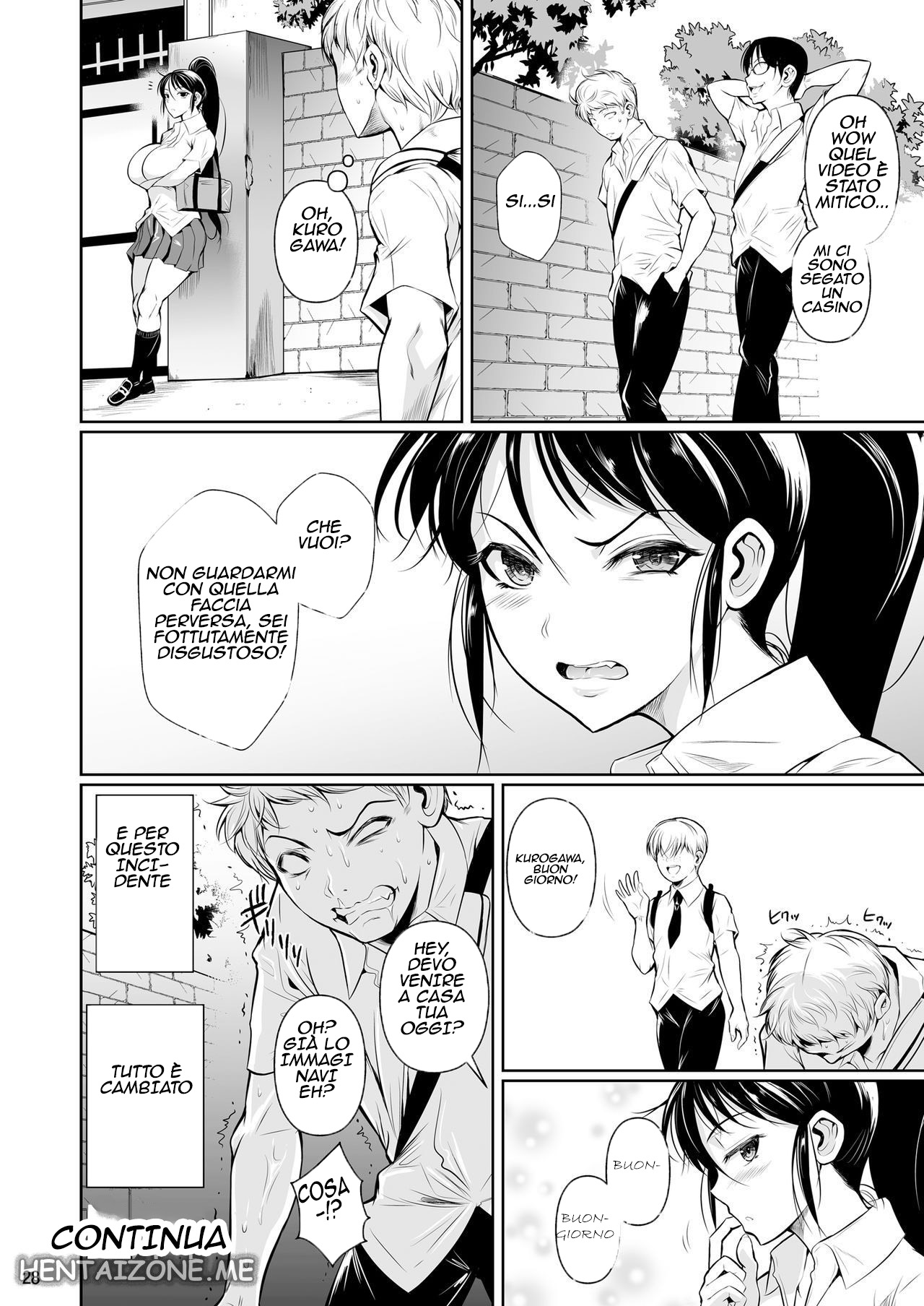 [Shoot The Moon (Fuetakishi)] Batsu Game de Yankee Onna ni Kokuttemita | La mia punizione 1+2 [Italian] Bildnummer 29