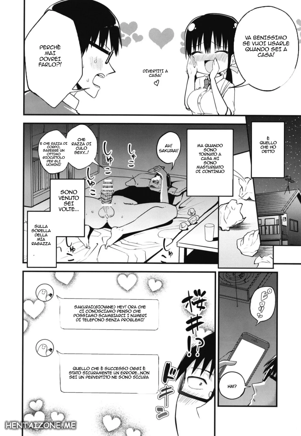 [Aohimo Familia (Chilt, Aohimo)] Kanojo no Imouto ga Kyonyuu MiniSkir JK de Koakuma-kei | La sorella minore della mia ragazza 1/3 [Italian] Bildnummer 10