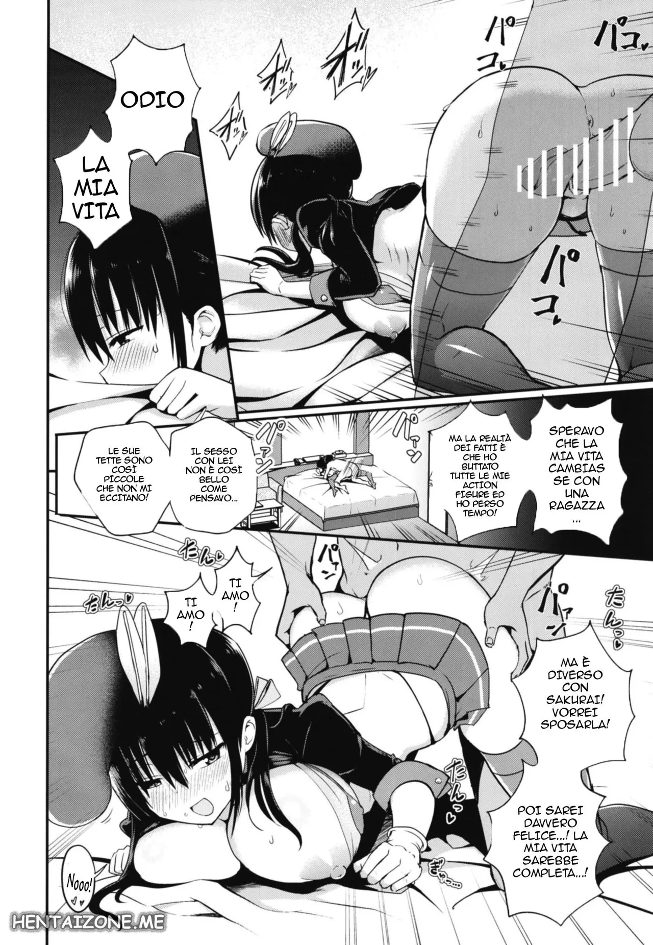 [Aohimo Familia (Chilt, Aohimo)] Kanojo no Imouto ga Kyonyuu MiniSkir JK de Koakuma-kei | La sorella minore della mia ragazza 1/3 [Italian] Bildnummer 21