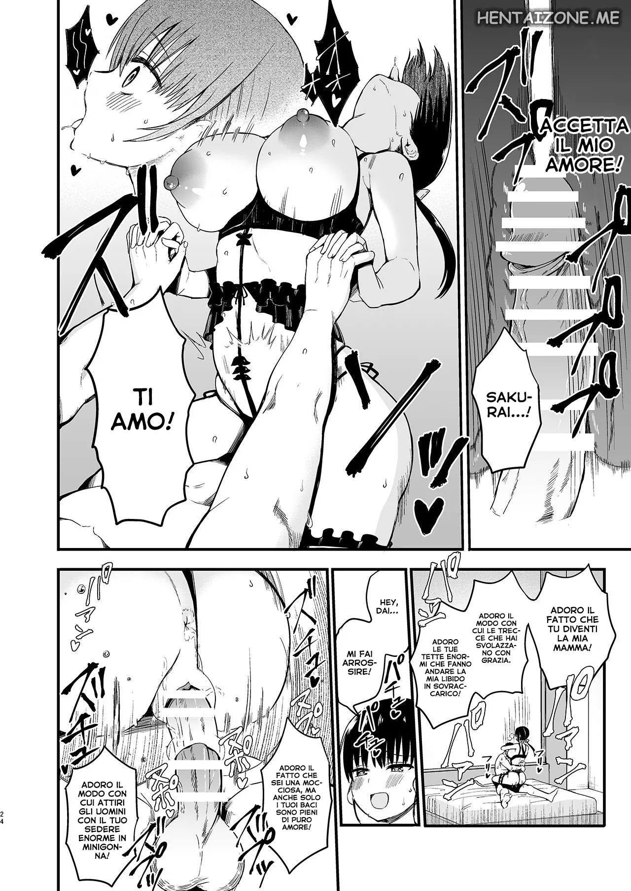 [Aohimo Familia (Chilt, Aohimo)] Kanojo no Imouto ga Kyonyuu MiniSkir JK de Koakuma-kei | La sorella minore della mia ragazza 1/3 [Italian] Bildnummer 68