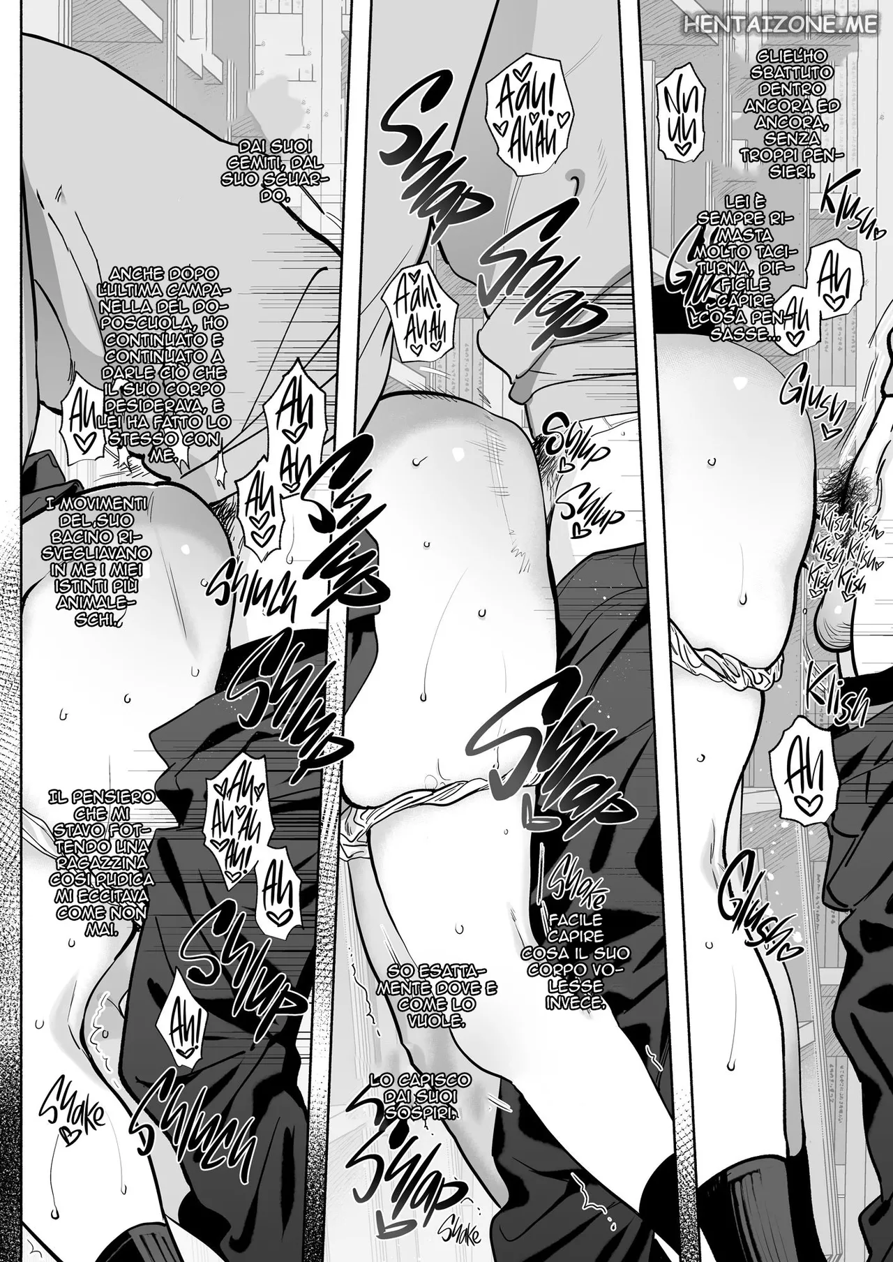 [Yuzuya (Yuzuha)] Mukuchi na Tosho Iin to Sex Zuke. | Scopate segrete con la ragazza silenziosa della biblioteca [Italian] Bildnummer 43