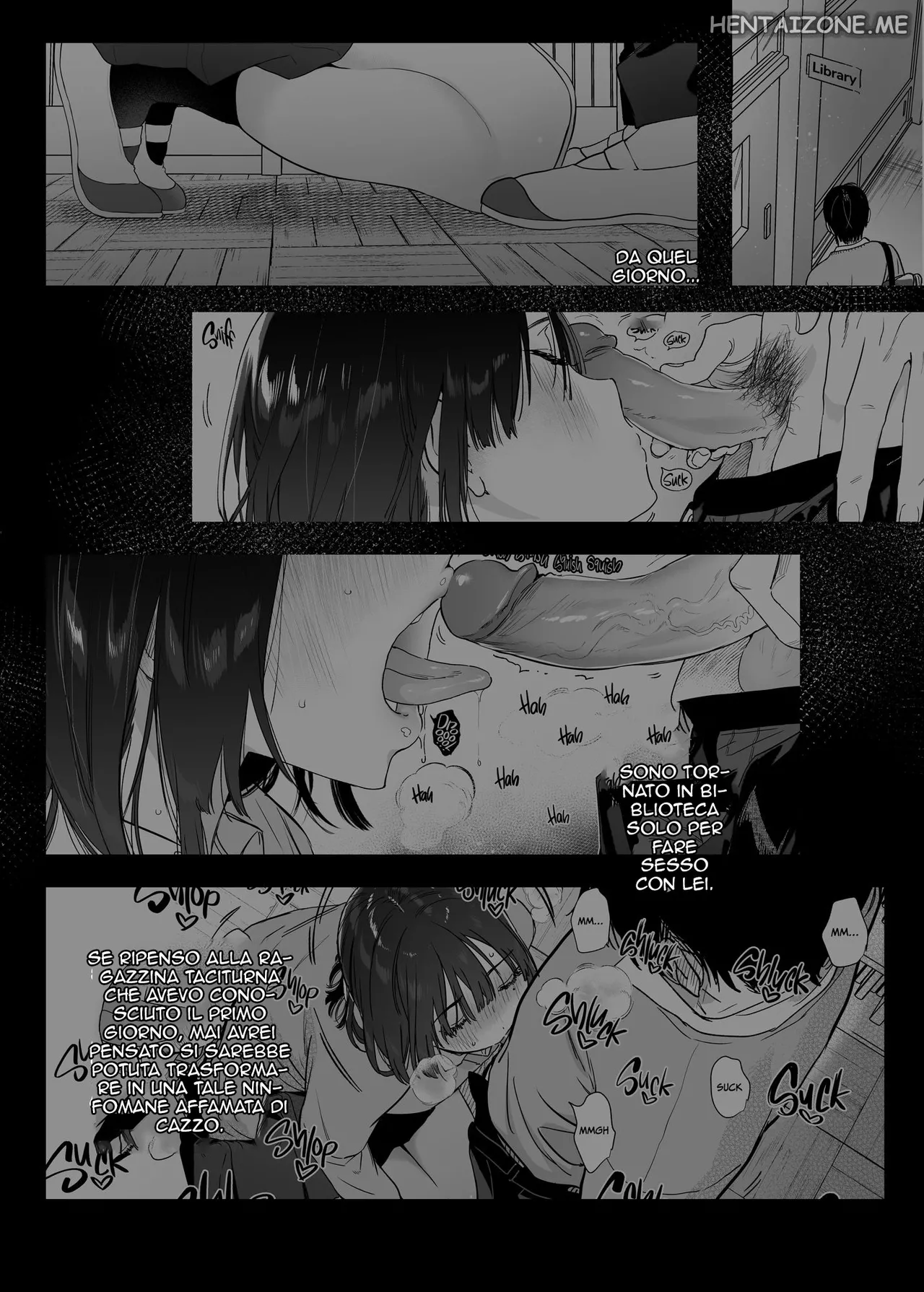 [Yuzuya (Yuzuha)] Mukuchi na Tosho Iin to Sex Zuke. | Scopate segrete con la ragazza silenziosa della biblioteca [Italian] Bildnummer 45