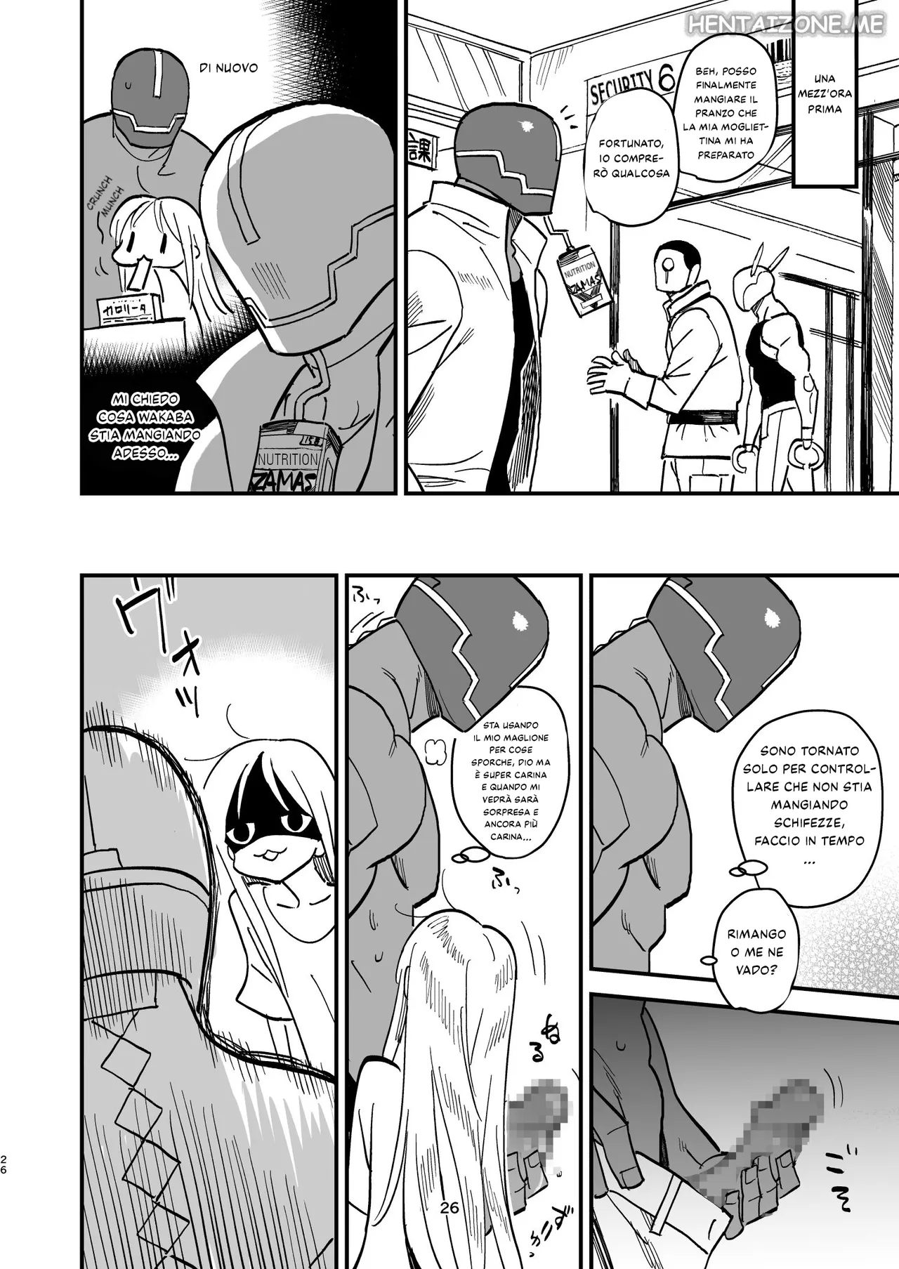 [VOLVOX (Kizaki)] Cyborg Otto to Namamiyome | Marito robot e moglie umana [Italian] image number 24