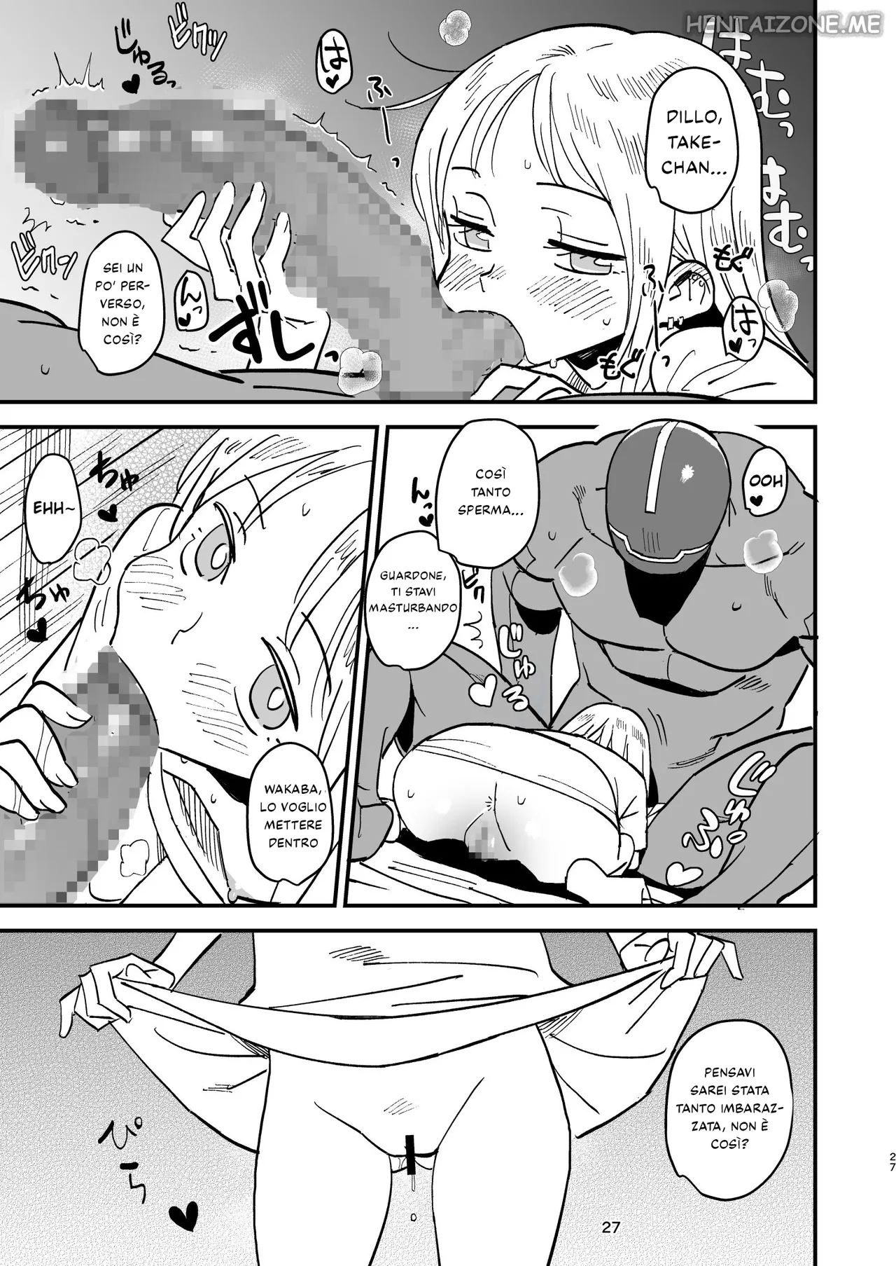 [VOLVOX (Kizaki)] Cyborg Otto to Namamiyome | Marito robot e moglie umana [Italian] image number 25