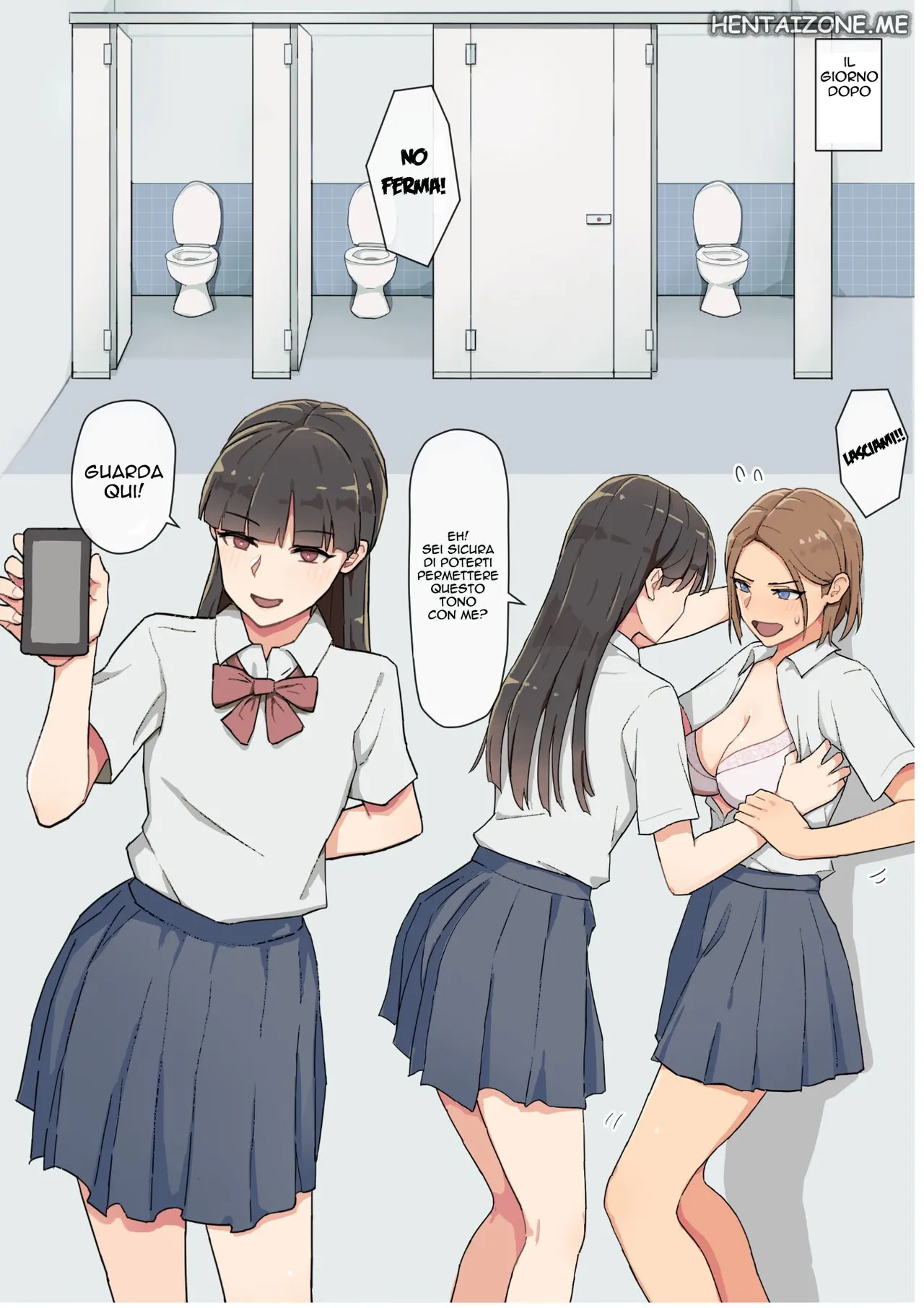 [Ehohinya (Ehohin)] Pride Takai Ko ga Yowami o Nigirare Dousei ni Mainichi Ikasareru Hanashi | Una masochista inconsapevole [Italian] 图片编号 7