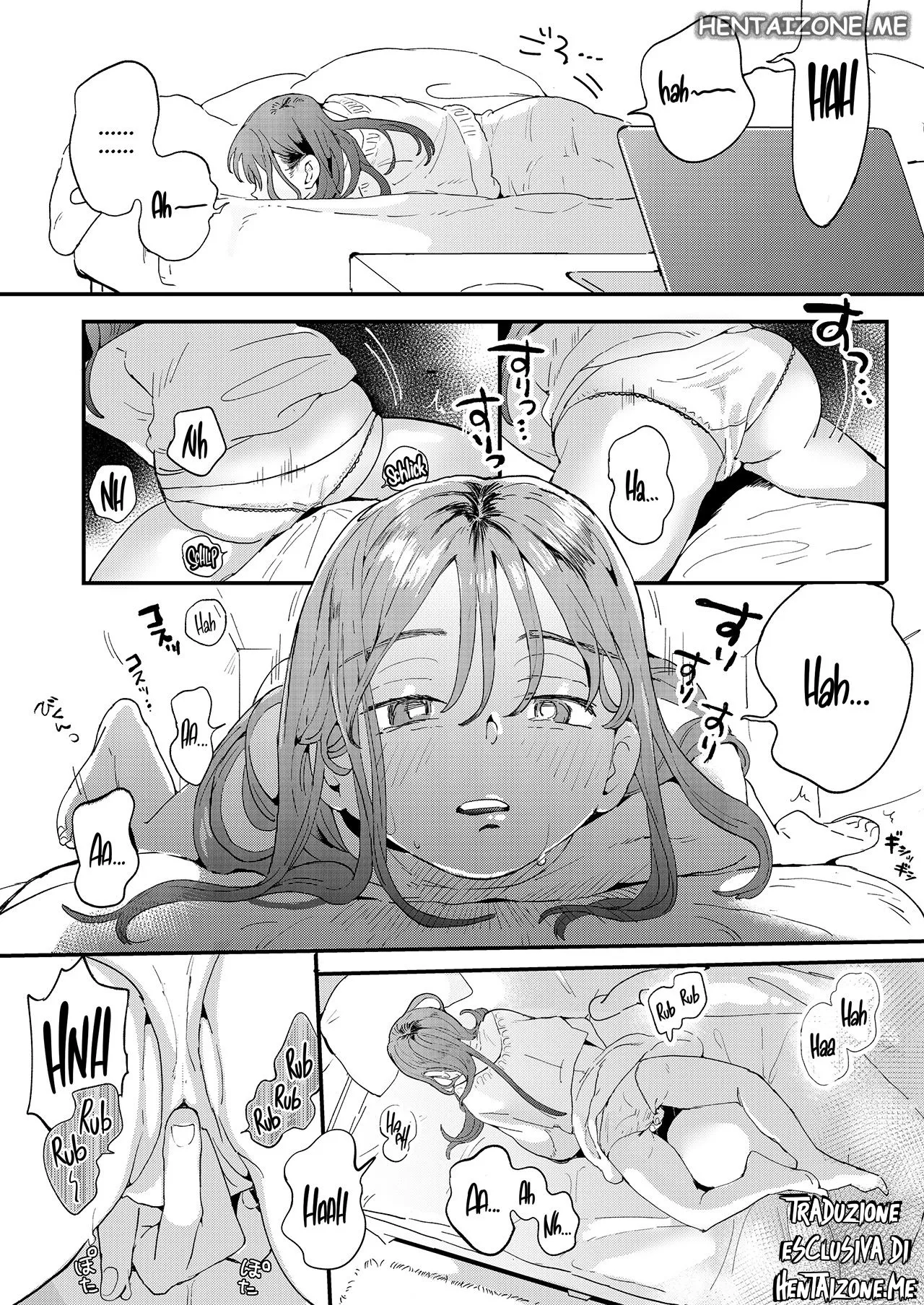 [Denbu Momo] ●●●r Chinko o Tanomitai Onee-san｜La ragazza che vuole ordinare cazzi uber [Italian] изображение № 5