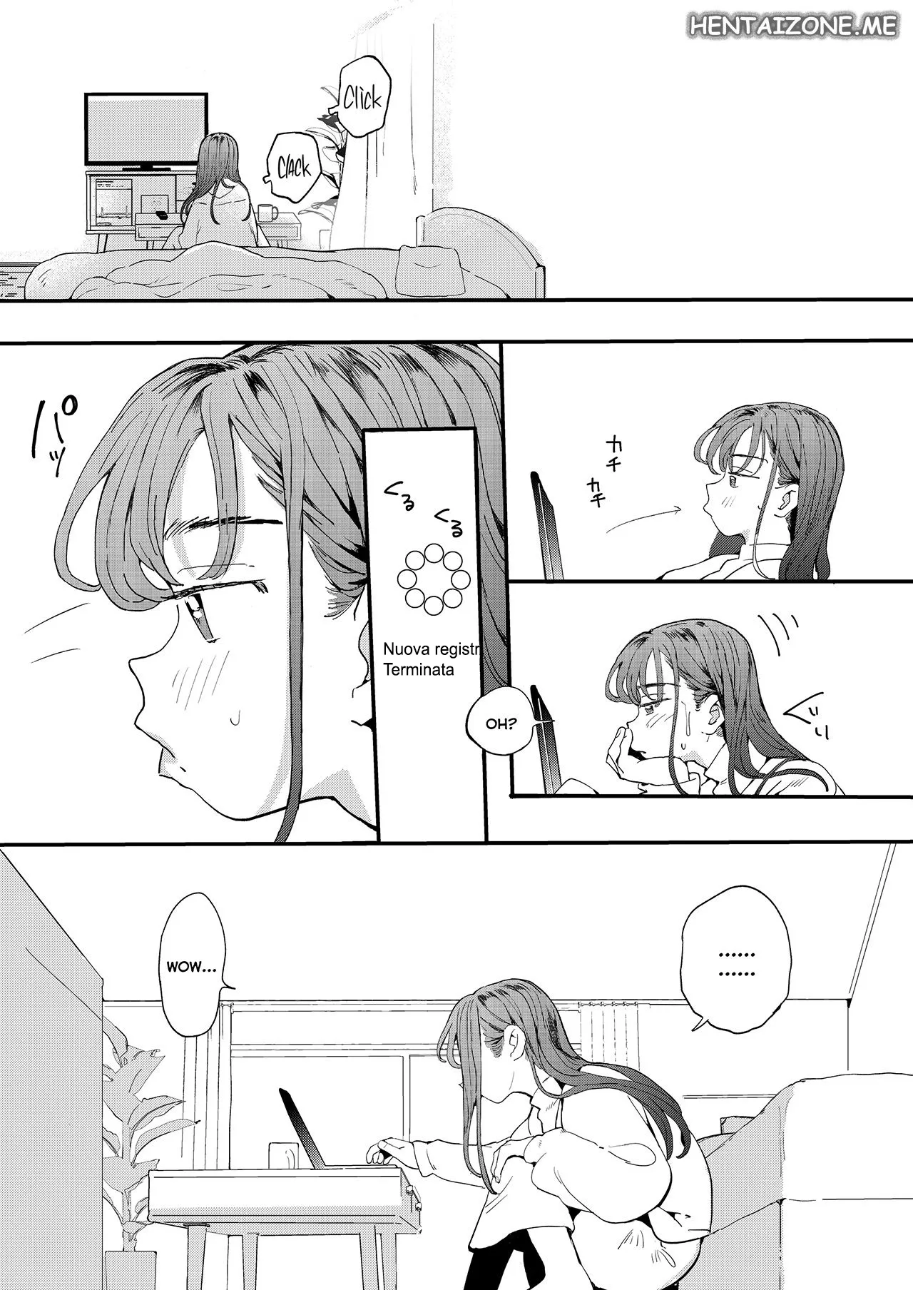 [Denbu Momo] ●●●r Chinko o Tanomitai Onee-san｜La ragazza che vuole ordinare cazzi uber [Italian] изображение № 10