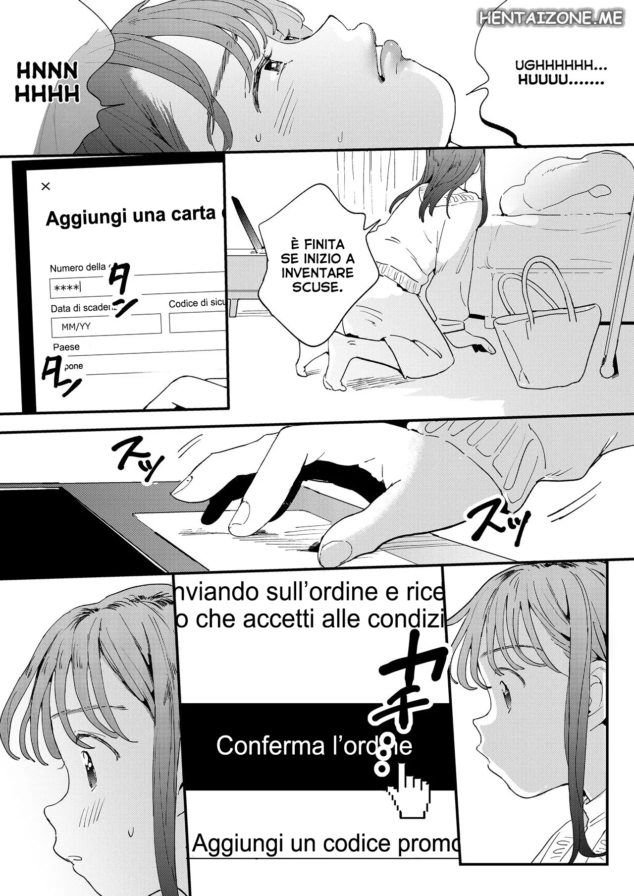 [Denbu Momo] ●●●r Chinko o Tanomitai Onee-san｜La ragazza che vuole ordinare cazzi uber [Italian] изображение № 14