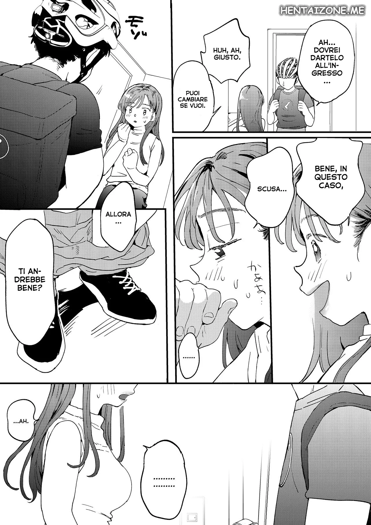 [Denbu Momo] ●●●r Chinko o Tanomitai Onee-san｜La ragazza che vuole ordinare cazzi uber [Italian] изображение № 20