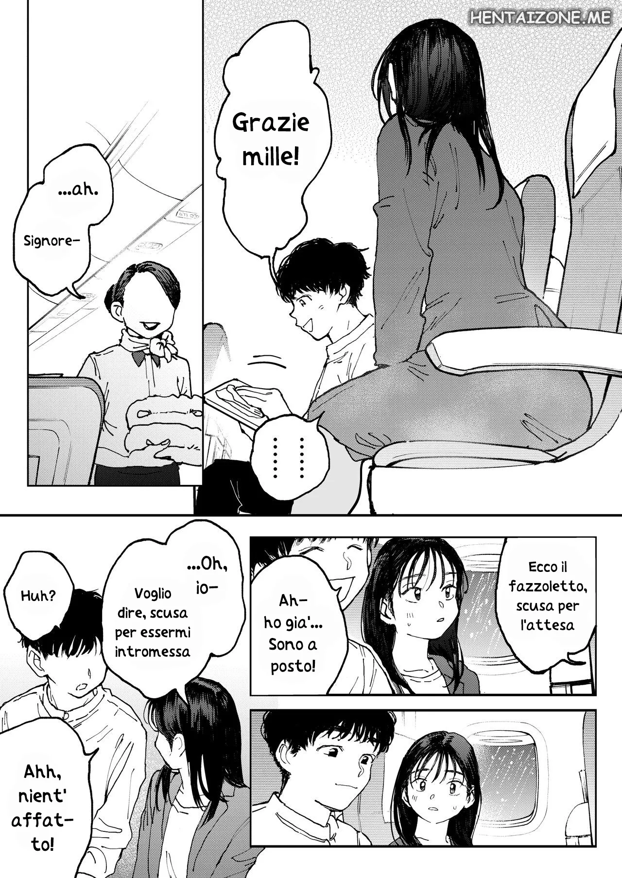 [Denbu Momo] Muramura OL-san wa Hikouki no Naka demo Seiyoku o Mitashitai | L'eccitata Ol-San anche in aereo vuole soddisfarela sua lussuria [Italian] [Digital] 이미지 번호 6