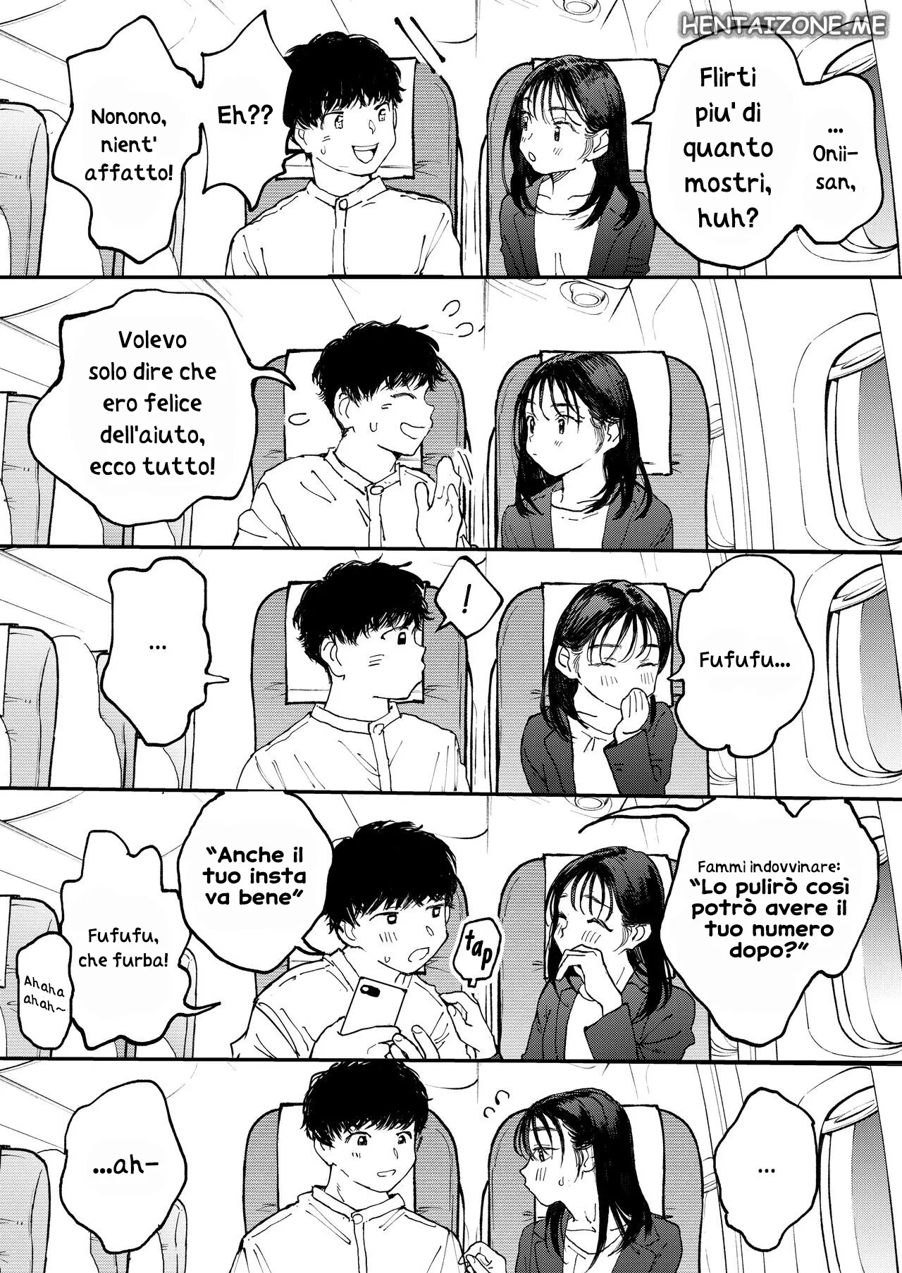 [Denbu Momo] Muramura OL-san wa Hikouki no Naka demo Seiyoku o Mitashitai | L'eccitata Ol-San anche in aereo vuole soddisfarela sua lussuria [Italian] [Digital] 이미지 번호 8