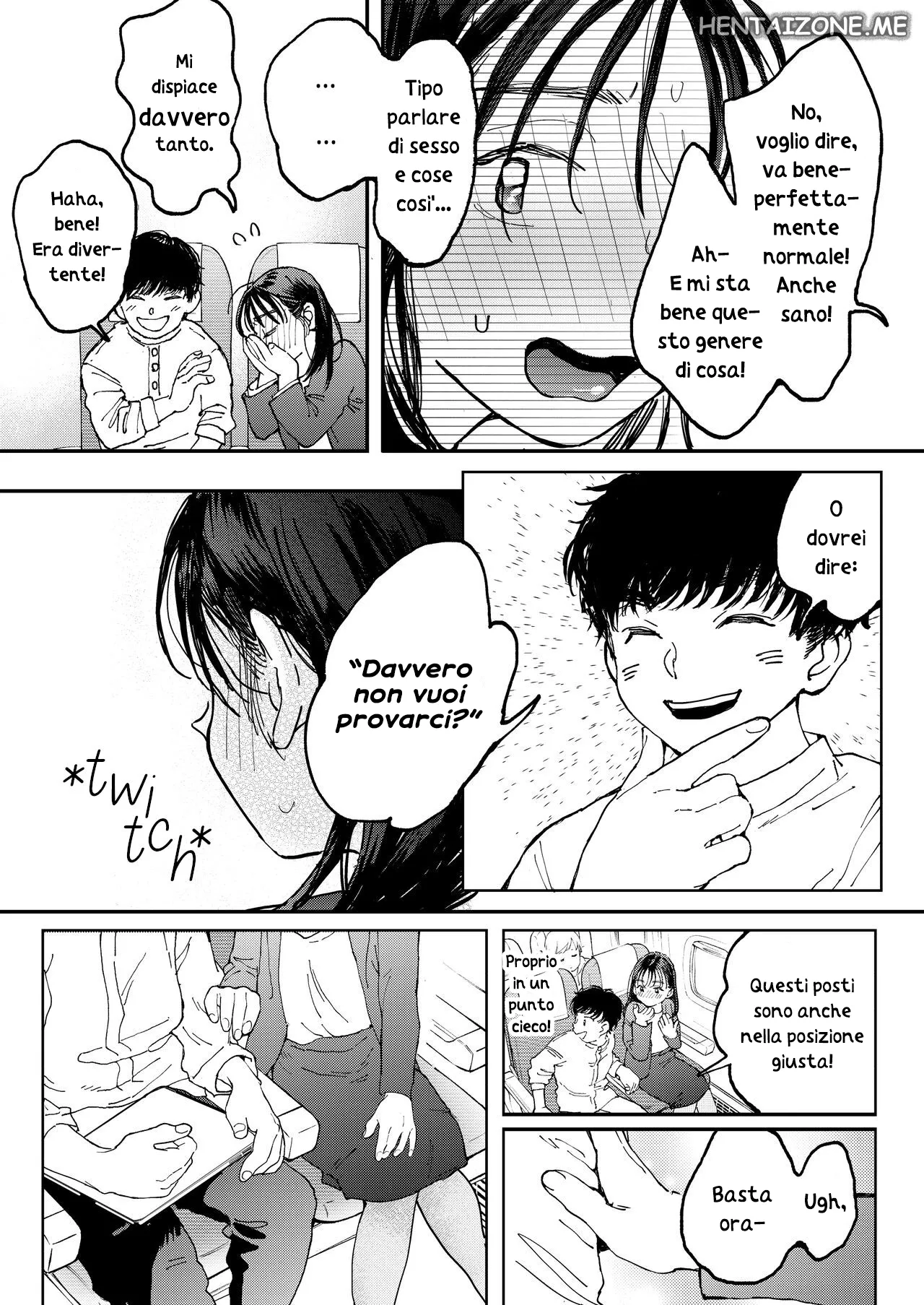 [Denbu Momo] Muramura OL-san wa Hikouki no Naka demo Seiyoku o Mitashitai | L'eccitata Ol-San anche in aereo vuole soddisfarela sua lussuria [Italian] [Digital] 이미지 번호 12