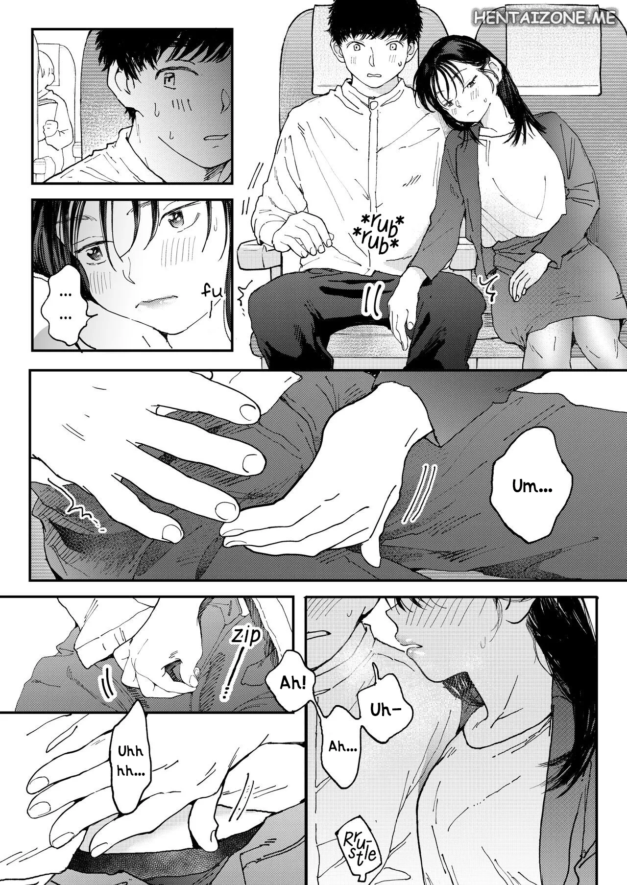 [Denbu Momo] Muramura OL-san wa Hikouki no Naka demo Seiyoku o Mitashitai | L'eccitata Ol-San anche in aereo vuole soddisfarela sua lussuria [Italian] [Digital] 이미지 번호 15