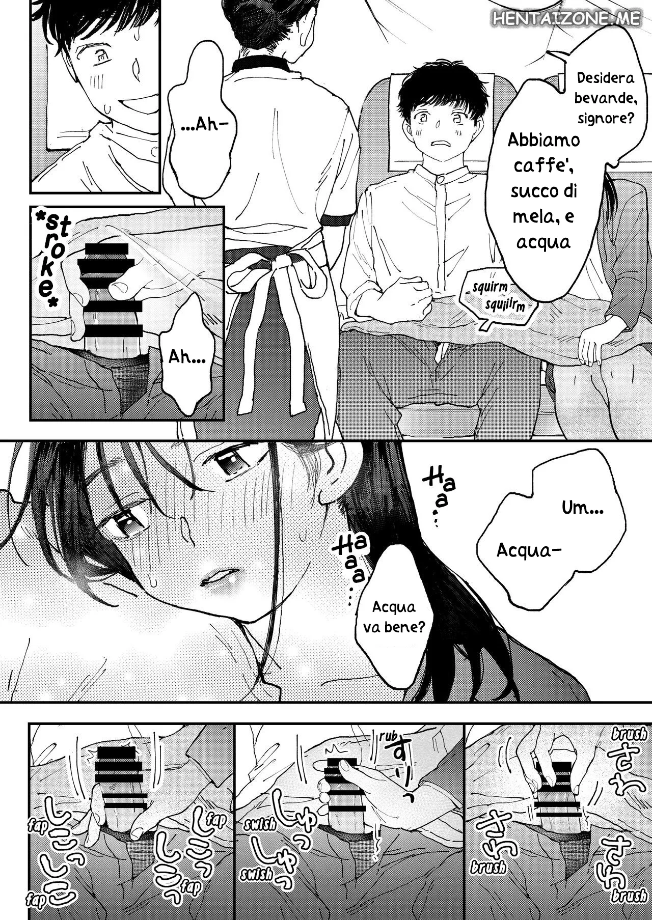 [Denbu Momo] Muramura OL-san wa Hikouki no Naka demo Seiyoku o Mitashitai | L'eccitata Ol-San anche in aereo vuole soddisfarela sua lussuria [Italian] [Digital] 이미지 번호 17