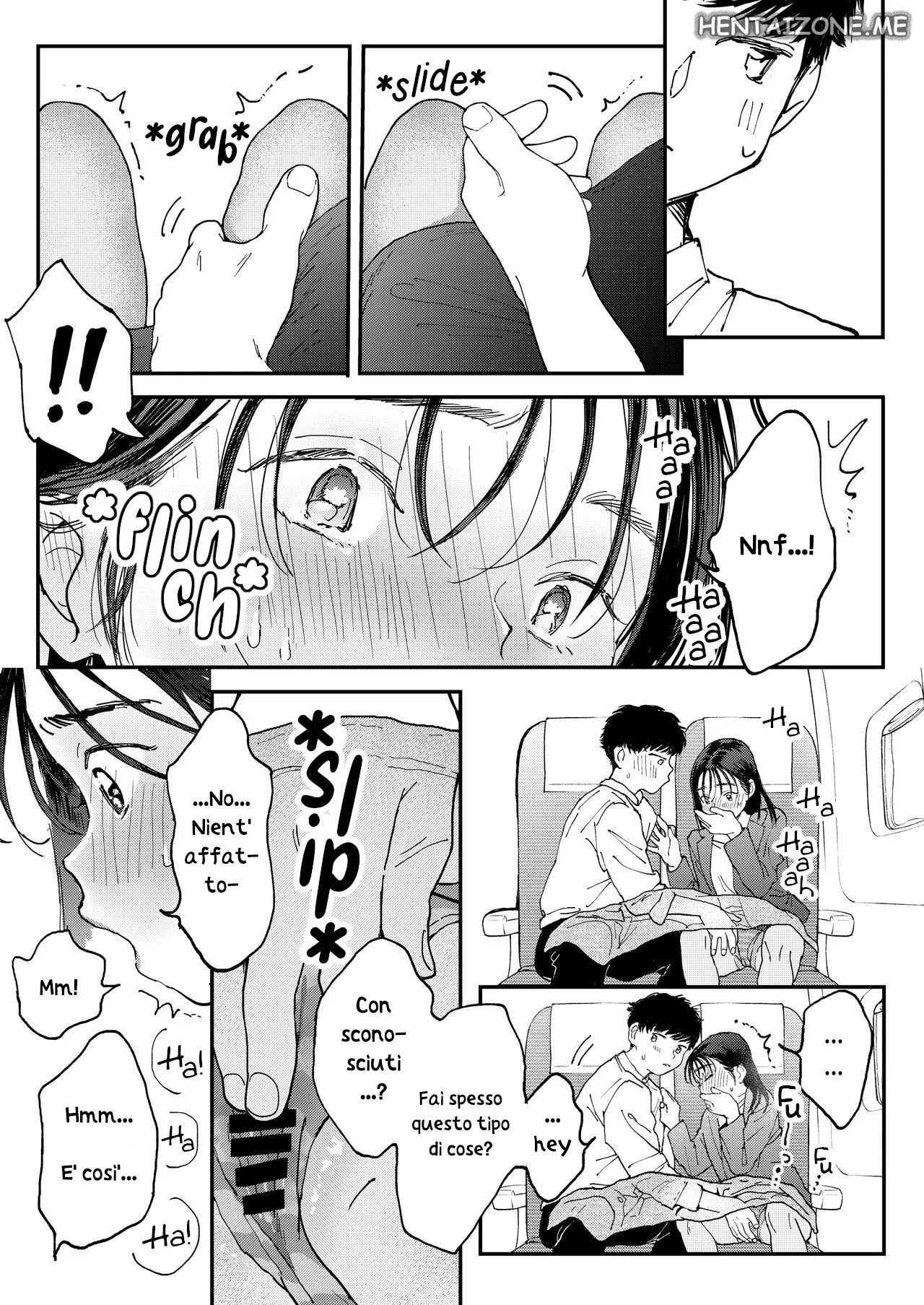 [Denbu Momo] Muramura OL-san wa Hikouki no Naka demo Seiyoku o Mitashitai | L'eccitata Ol-San anche in aereo vuole soddisfarela sua lussuria [Italian] [Digital] 이미지 번호 20