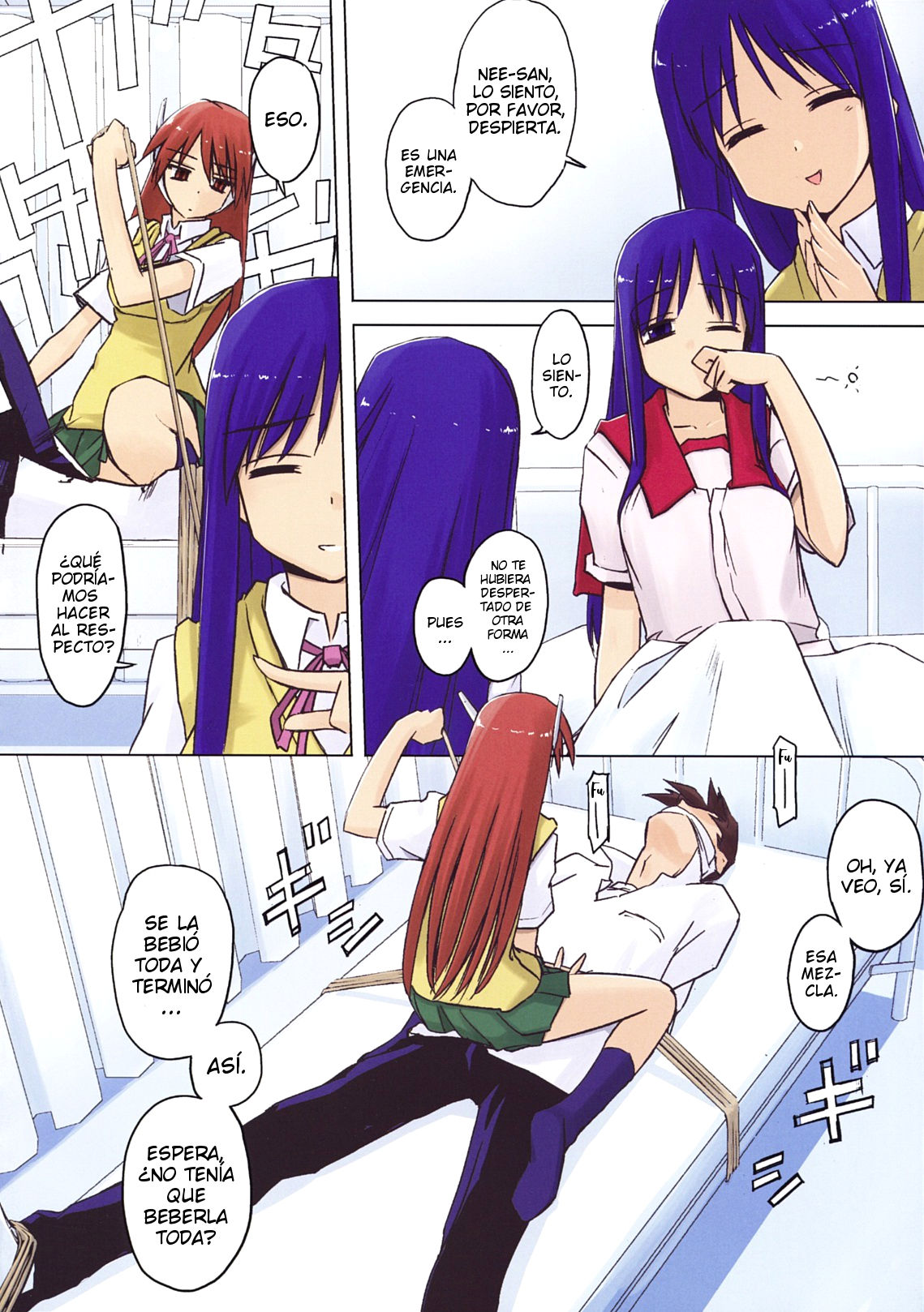 (C76) [Tear Drop (tsuina)] Aphrodisiac (To Heart) [Spanish] image number 7