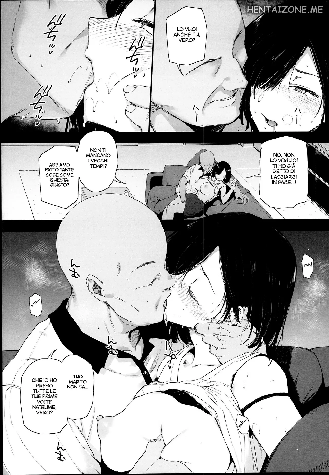 (C94) [Basutei Shower (Katsurai Yoshiaki)] Natsu, Tsuma no Sentaku | Il sensei e io lo facciamo da anni alle spalle di mio marito [Italian] Bildnummer 13