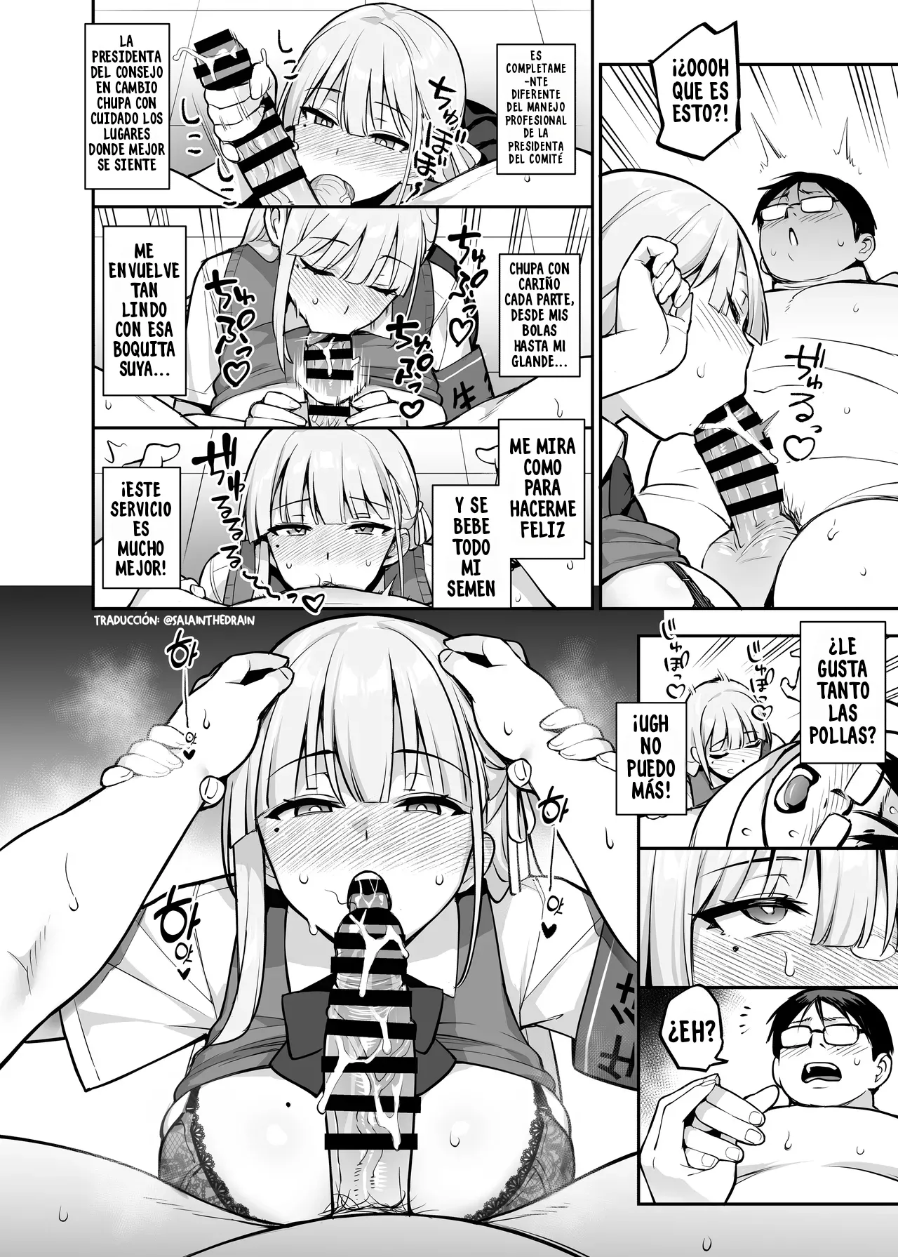 [TRY] Akogare no Seitokaichou ga Kyonyuu Sugiru Ken 2 | La Adorada Presidenta del Consejo Estudiantil con las Tetas Obscenamente Grandes 2 [Spanish] [SalaInTheDrain] [Decensored] 이미지 번호 27