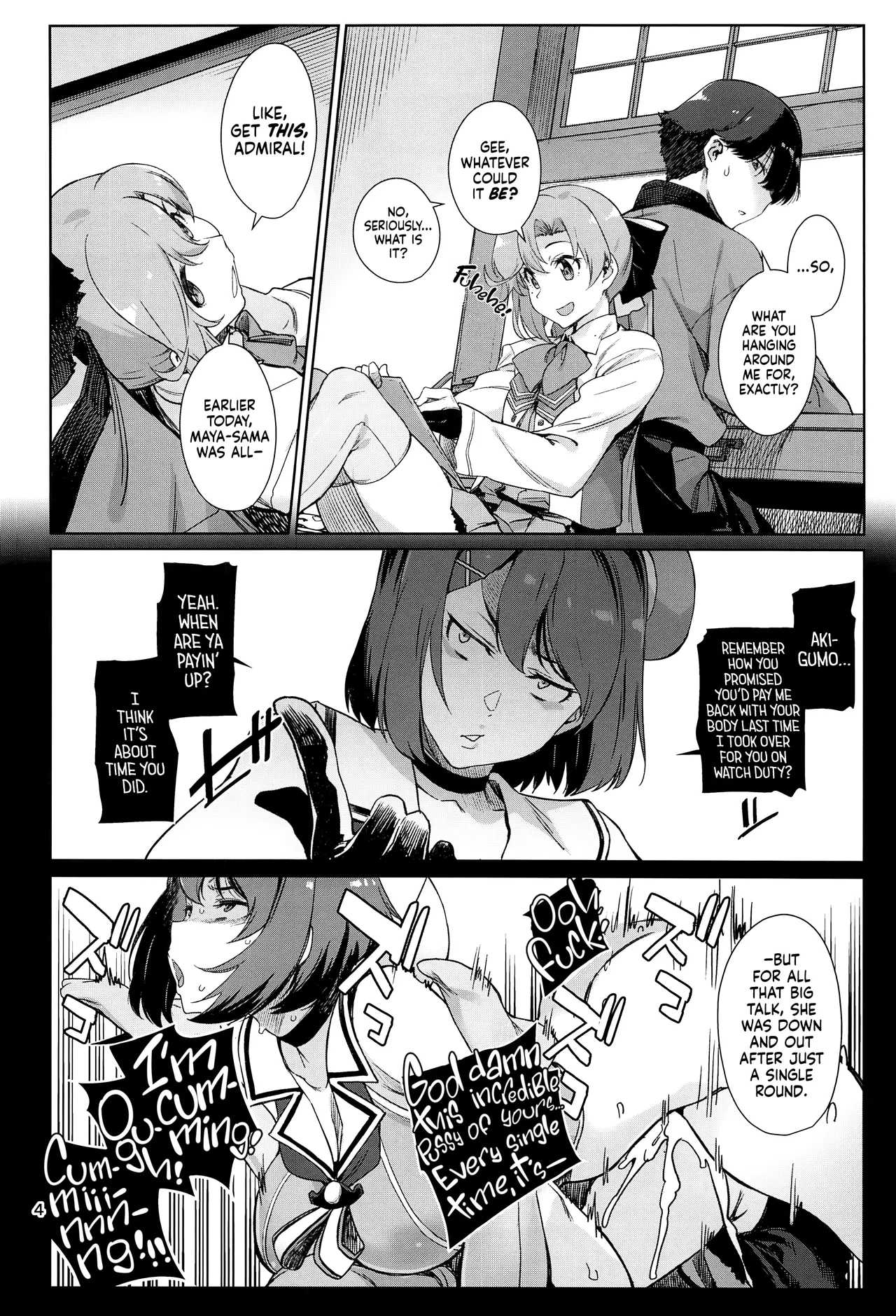(C102) [Chotto Dake Aruyo. (Takemura Sesshu)] Kinaki Toyomu ー Calling Warble (Kantai Collection -KanColle-) [English] [head empty] 4eme image