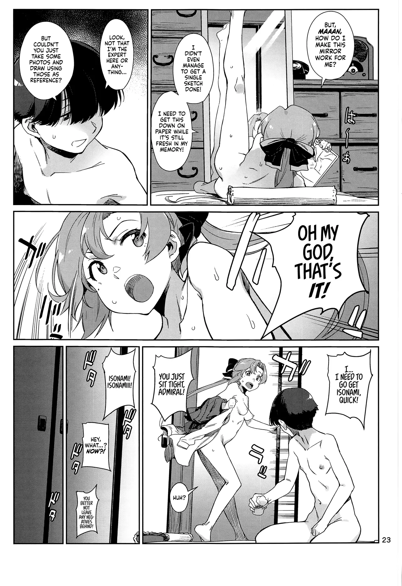 (C102) [Chotto Dake Aruyo. (Takemura Sesshu)] Kinaki Toyomu ー Calling Warble (Kantai Collection -KanColle-) [English] [head empty] 23eme image