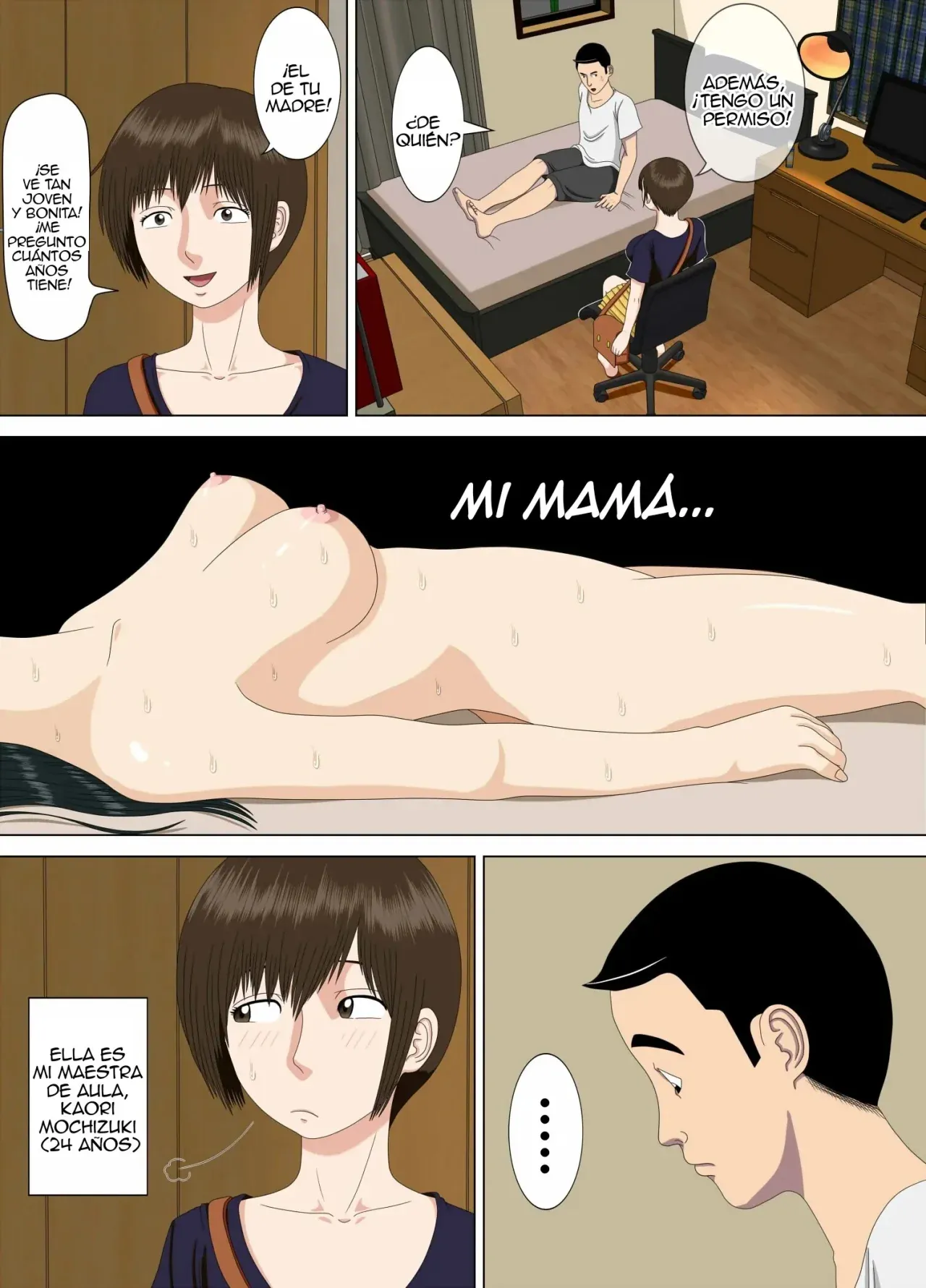 [Minazuki Mikka] Akumu 1 ~Boku dake no Sensei~ | Pesadilla 1 ~Mi maestra~ [Spanish] [TdeTurbina] 图片编号 6