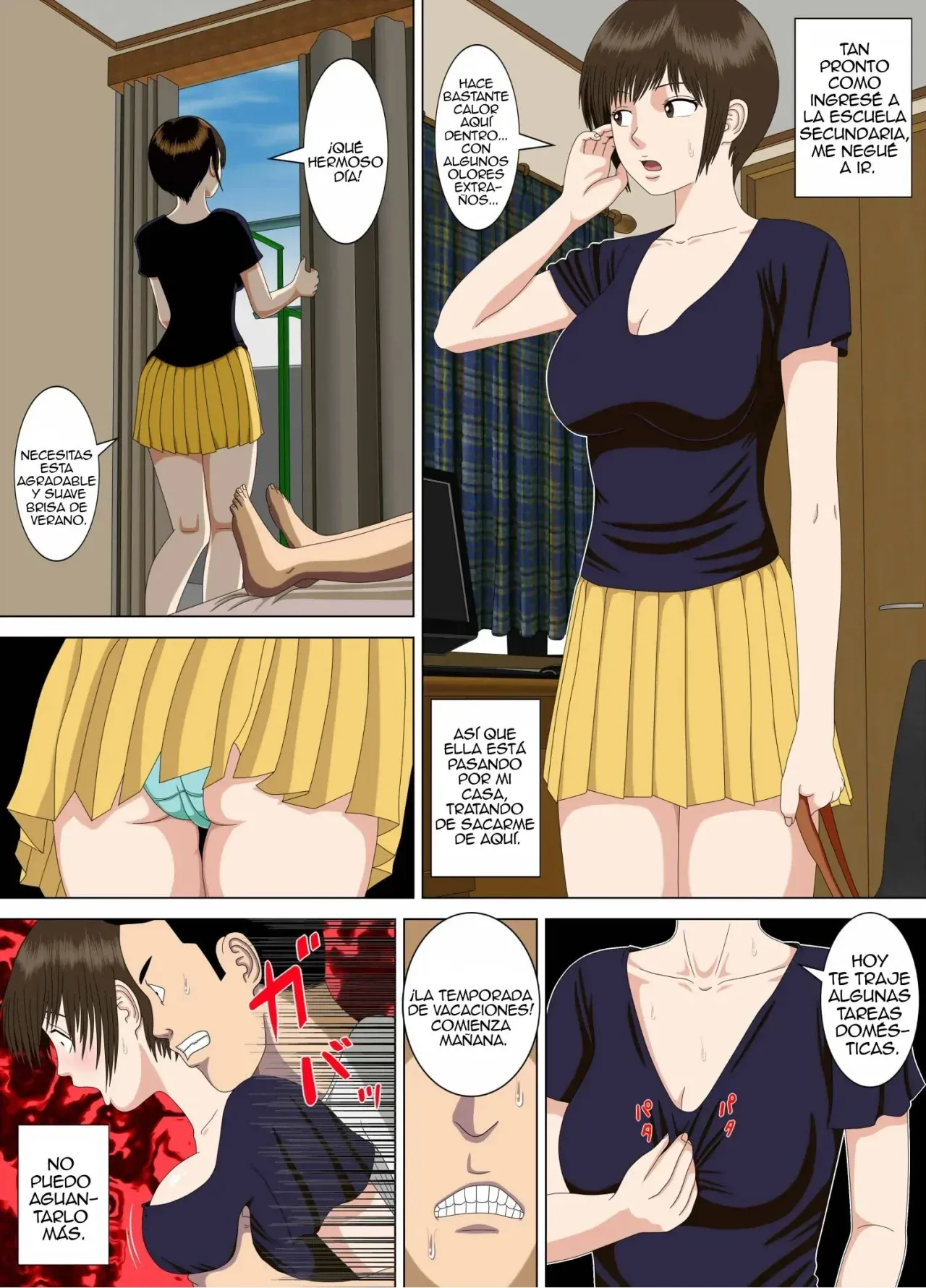 [Minazuki Mikka] Akumu 1 ~Boku dake no Sensei~ | Pesadilla 1 ~Mi maestra~ [Spanish] [TdeTurbina] 图片编号 7