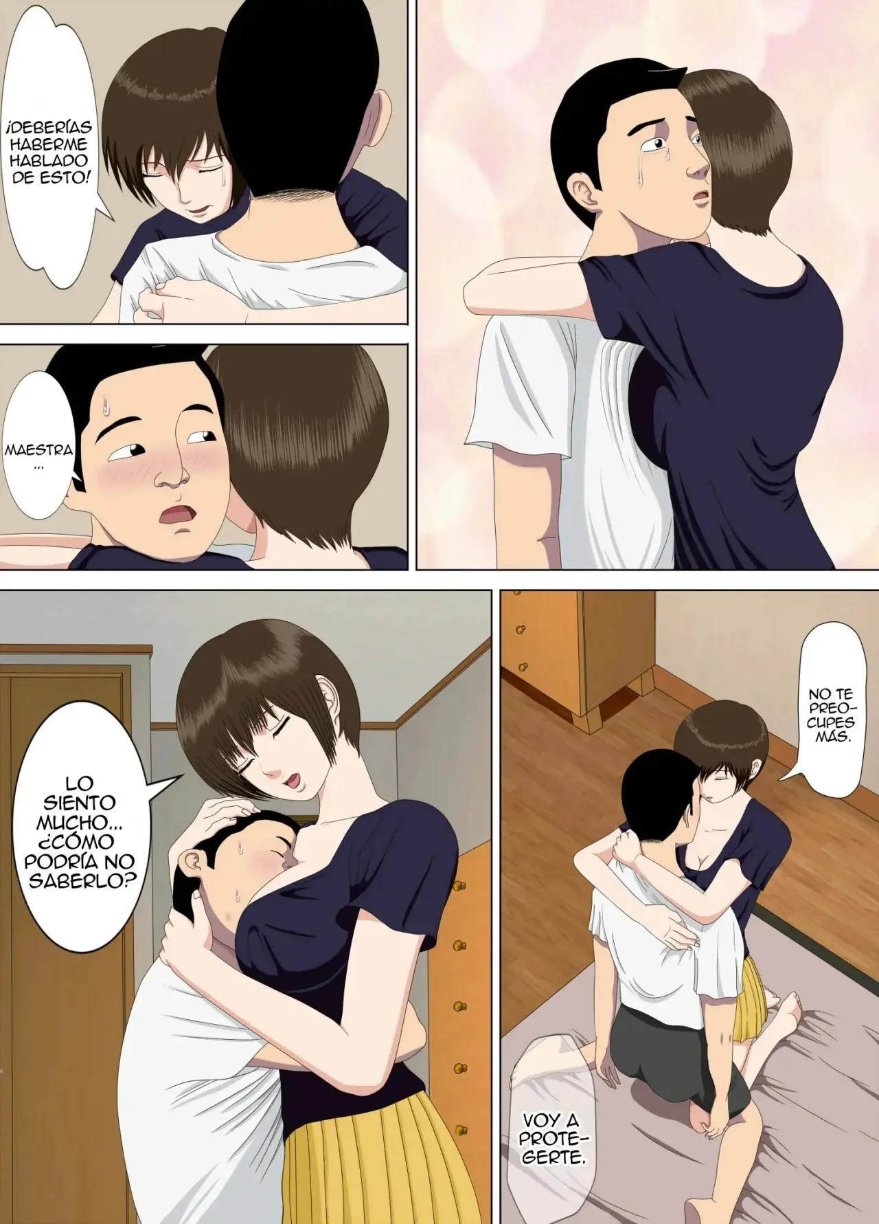 [Minazuki Mikka] Akumu 1 ~Boku dake no Sensei~ | Pesadilla 1 ~Mi maestra~ [Spanish] [TdeTurbina] 图片编号 14