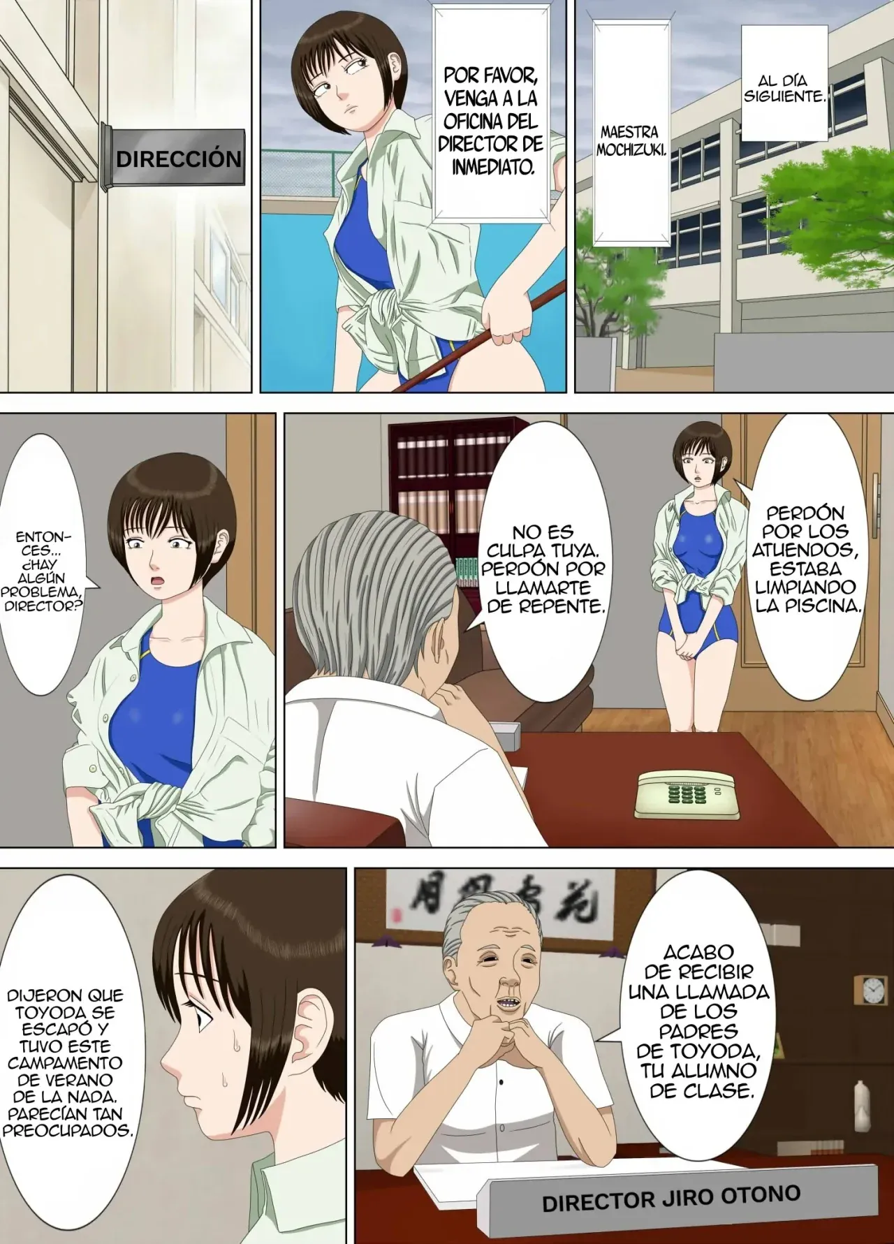 [Minazuki Mikka] Akumu 1 ~Boku dake no Sensei~ | Pesadilla 1 ~Mi maestra~ [Spanish] [TdeTurbina] 图片编号 58