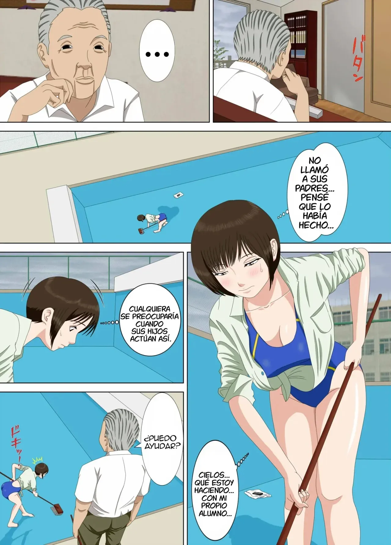 [Minazuki Mikka] Akumu 1 ~Boku dake no Sensei~ | Pesadilla 1 ~Mi maestra~ [Spanish] [TdeTurbina] 图片编号 60