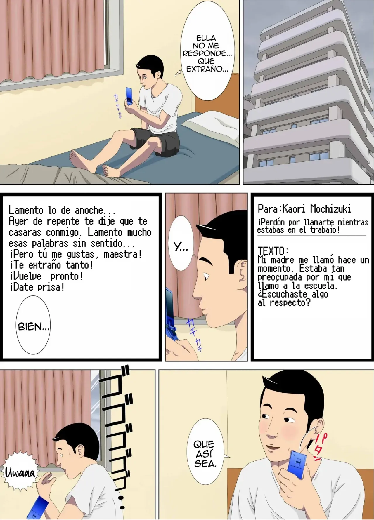 [Minazuki Mikka] Akumu 1 ~Boku dake no Sensei~ | Pesadilla 1 ~Mi maestra~ [Spanish] [TdeTurbina] 图片编号 68