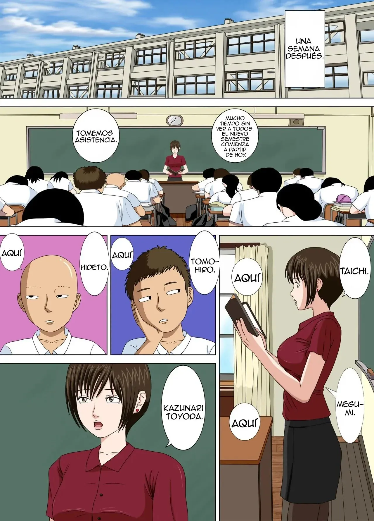 [Minazuki Mikka] Akumu 2 ~Sayonara Mochizuki Sensei~ | Pesadilla 2 ~Adiós, Maestra Mochizuki~ [Spanish] [TdeTurbina] Bildnummer 28